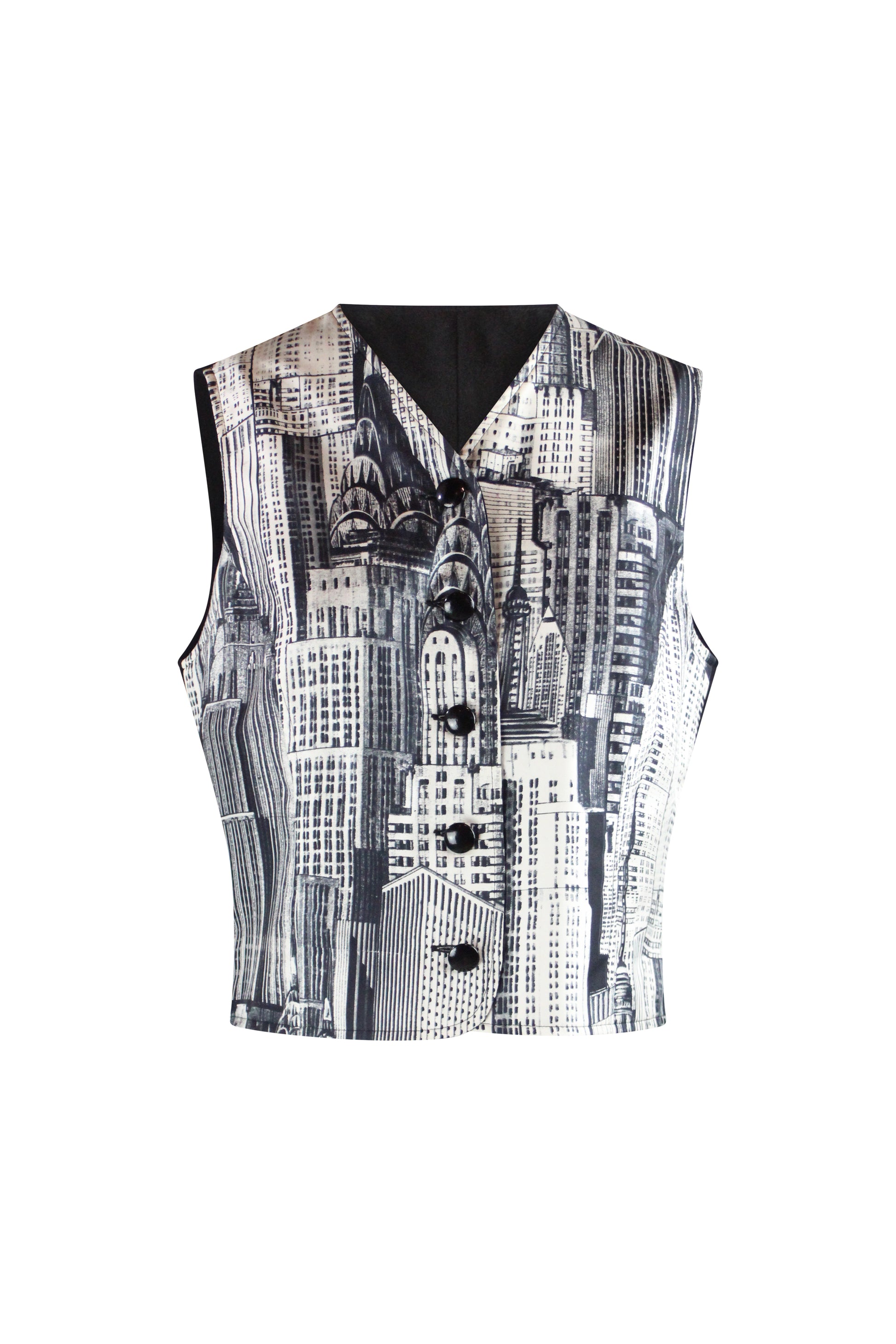 Vintage NYC pattern vest