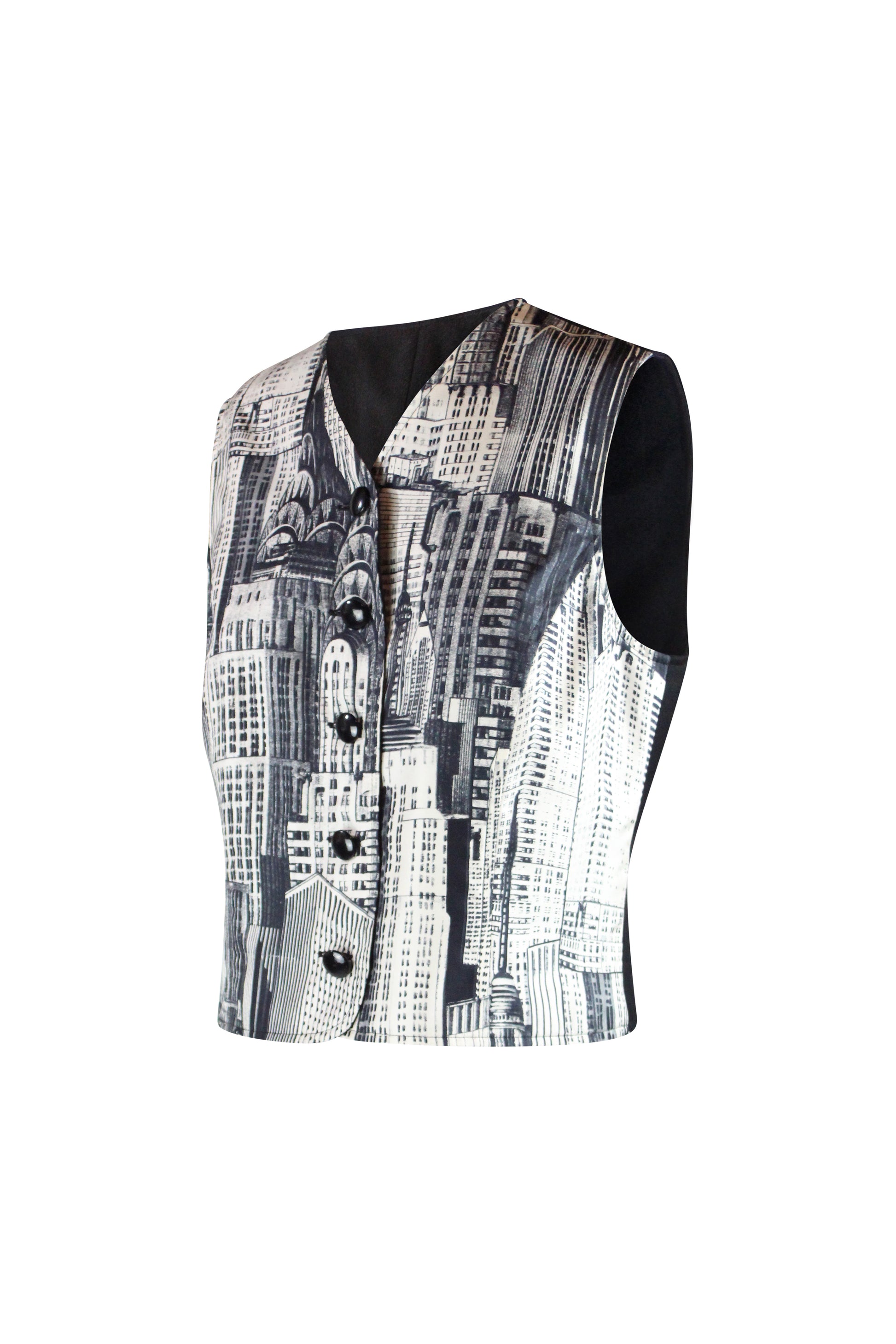 Vintage NYC pattern vest
