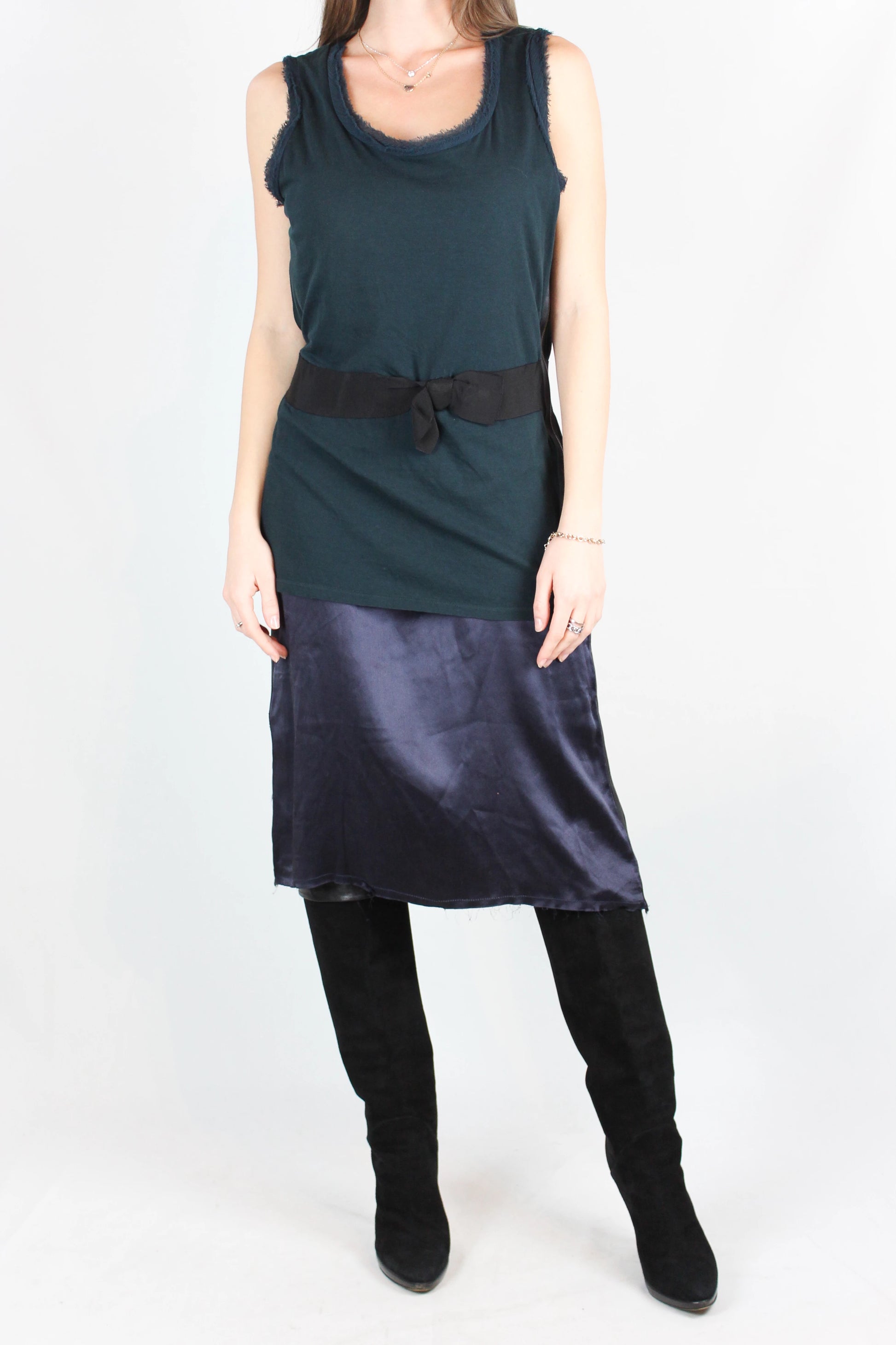 Double Layer Sleeveless Dress