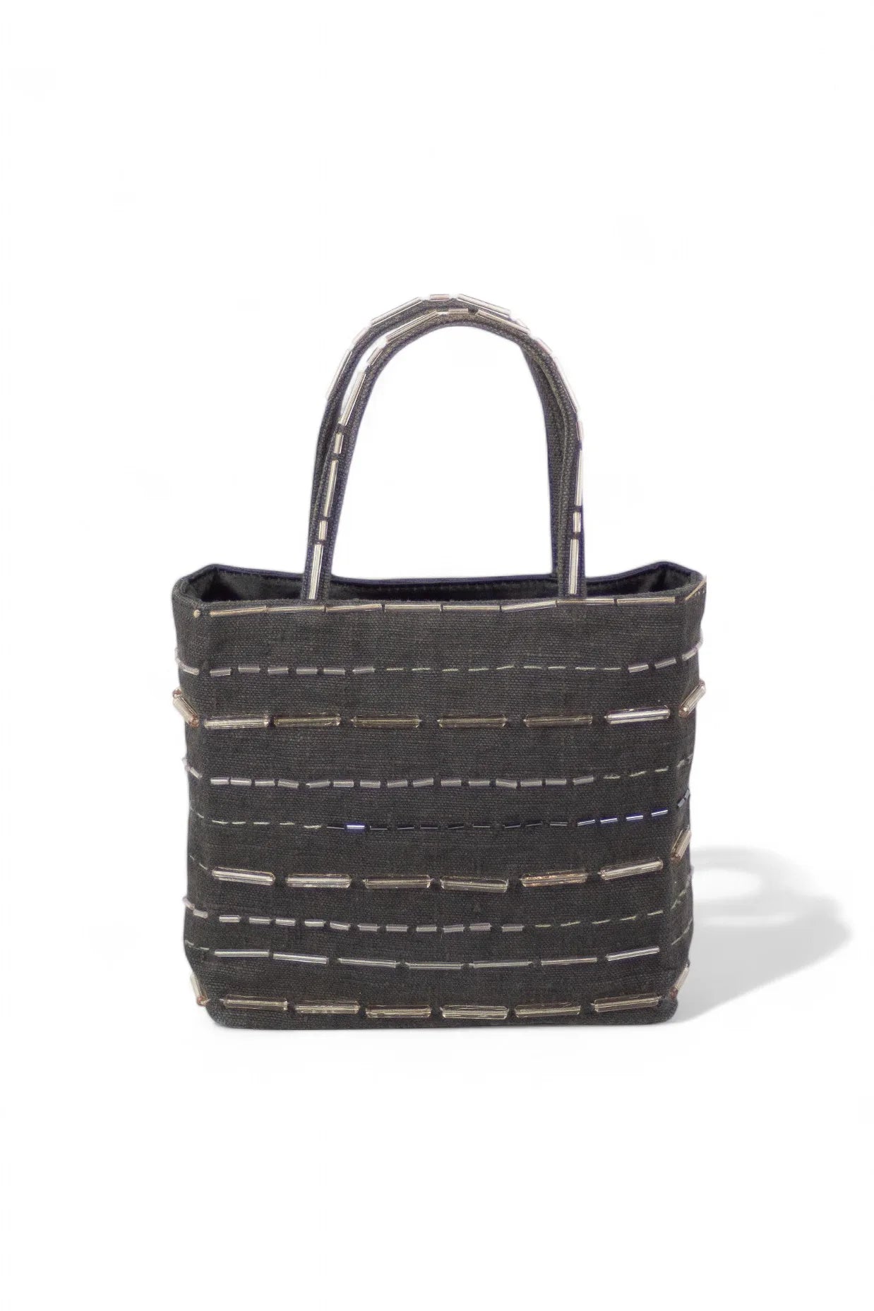 Beads decorated handbag SS1998
