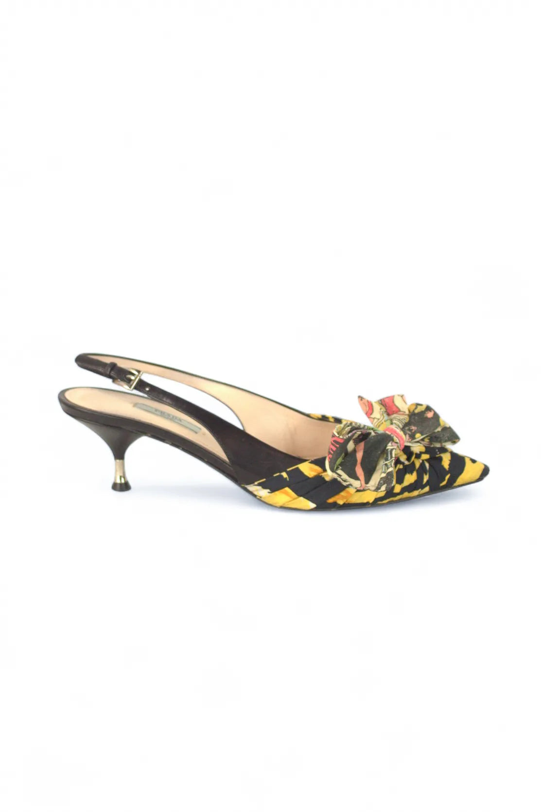 Tiger print slingback SS2018