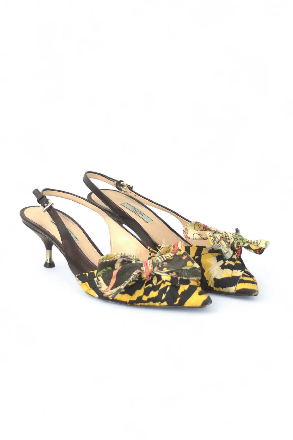 Tiger print slingback SS2018