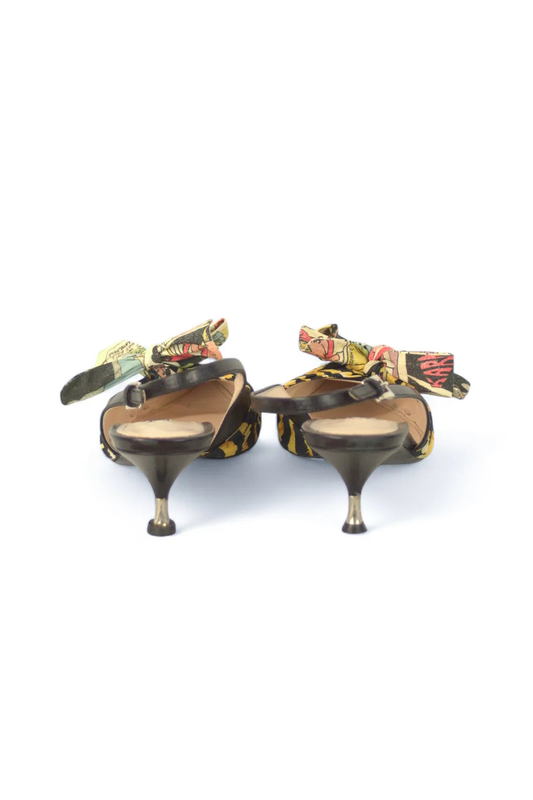 Tiger print slingback SS2018