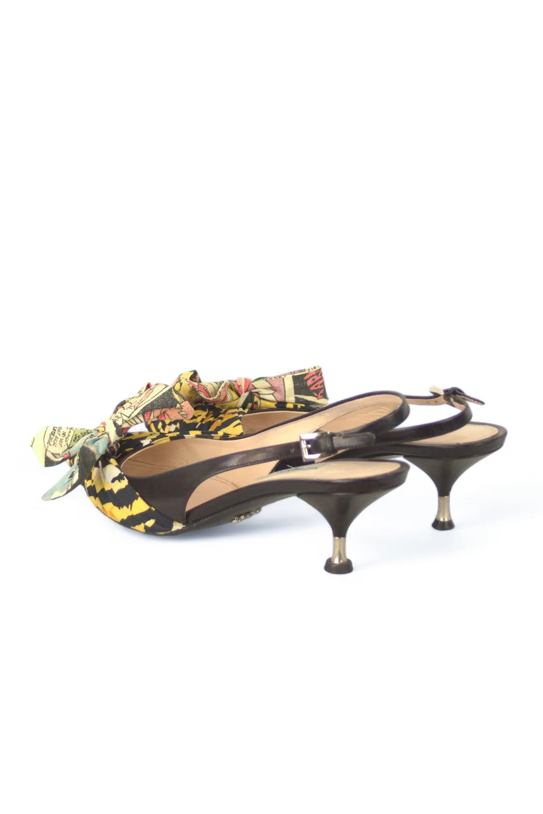Tiger print slingback SS2018