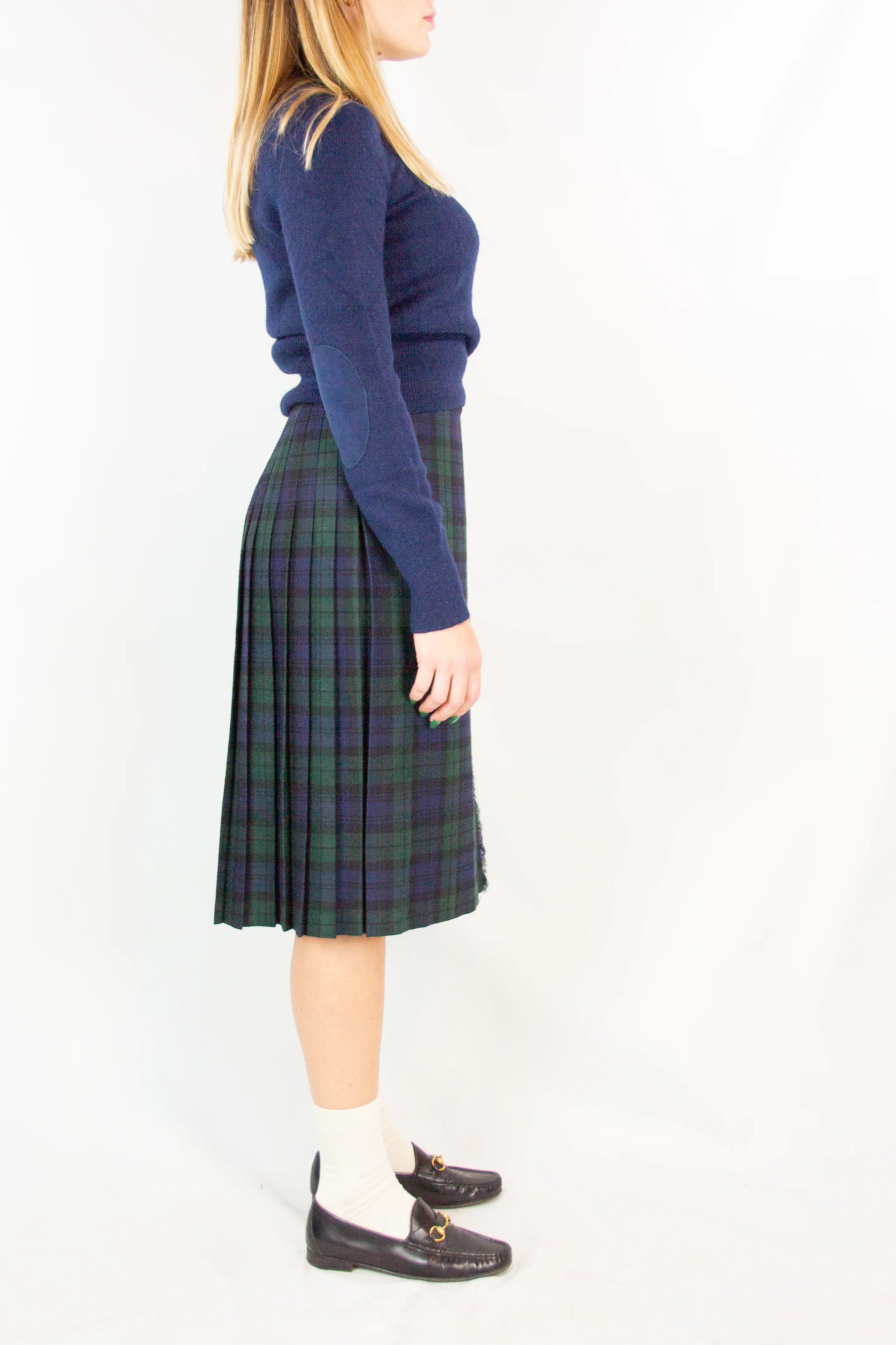 Vintage Black Watch Tartan Kilt
