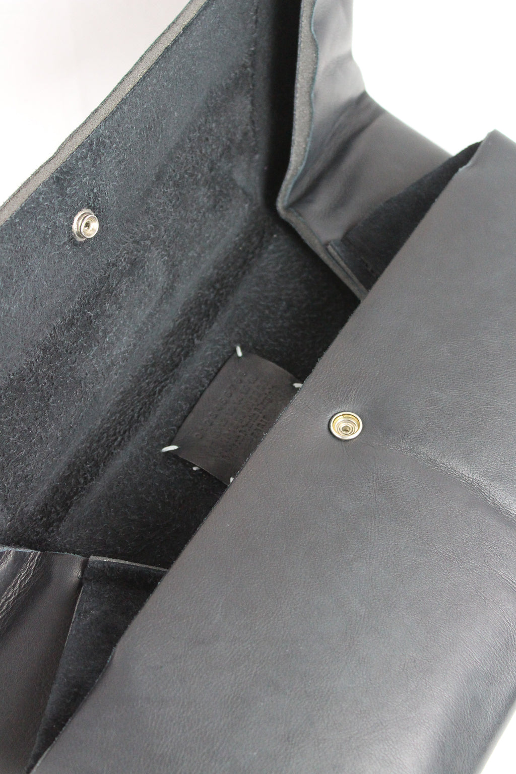 Asymmetric neoprene pochette