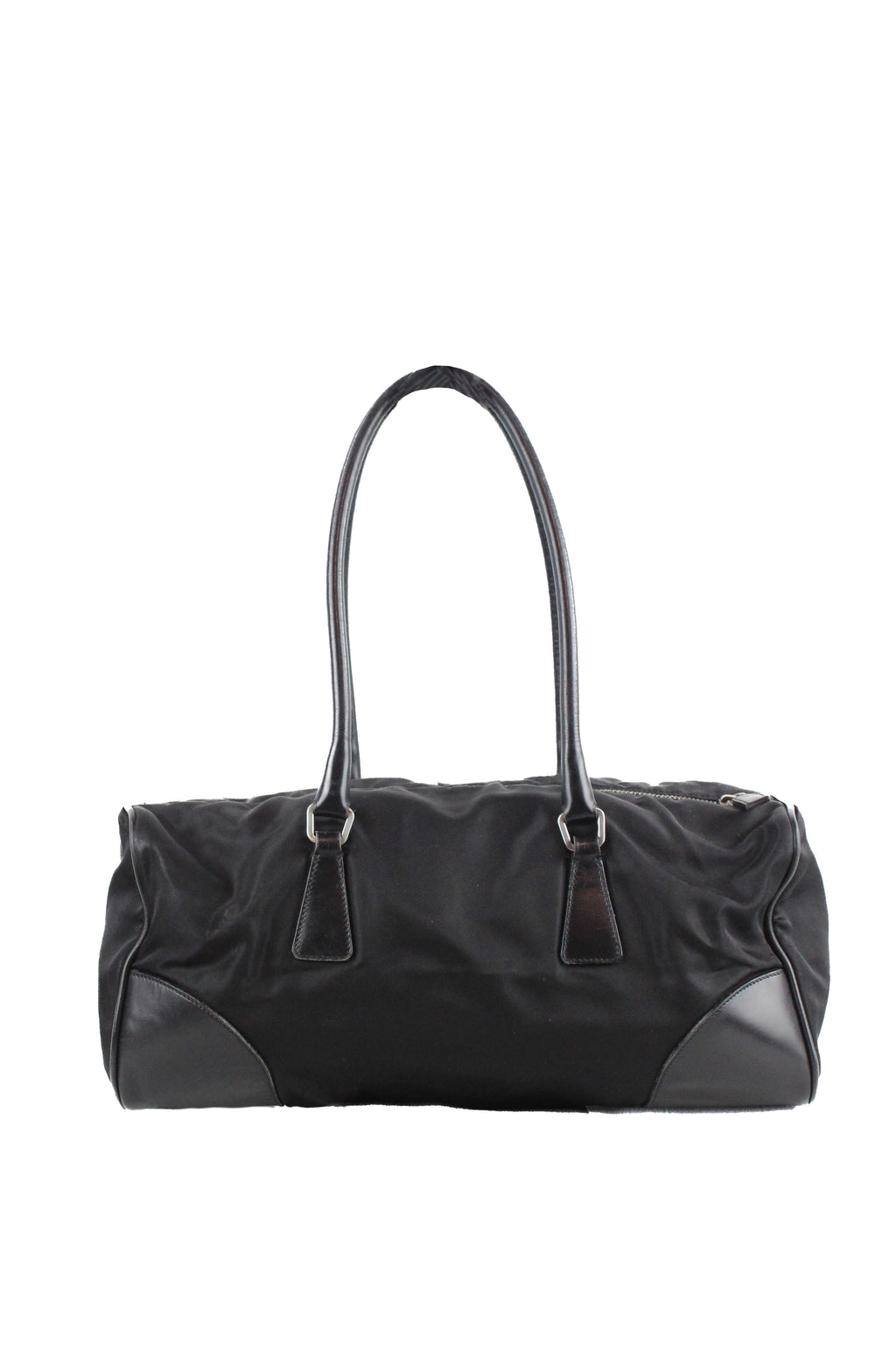 Vintage nylon bowler bag
