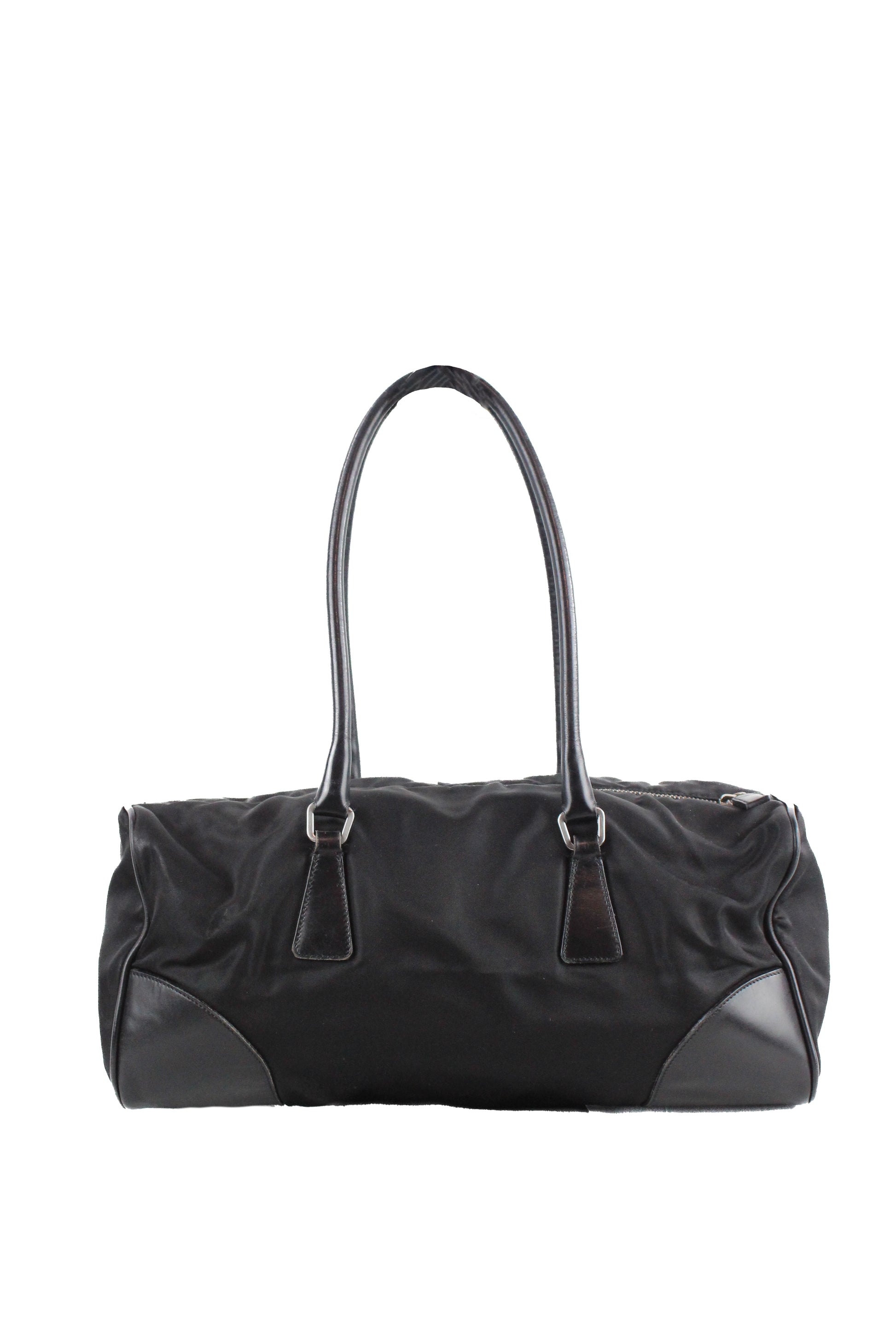 Vintage nylon bowler bag