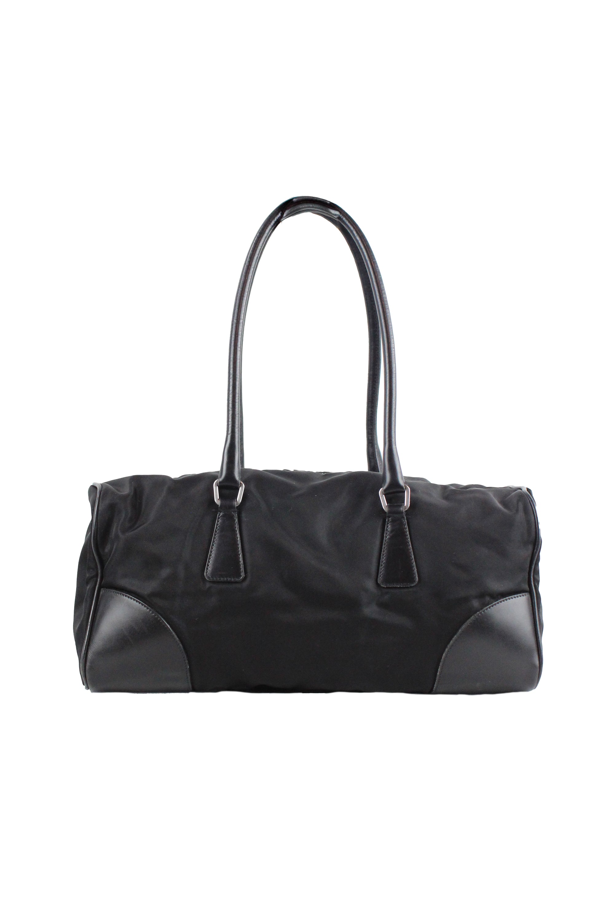 Vintage nylon bowler bag