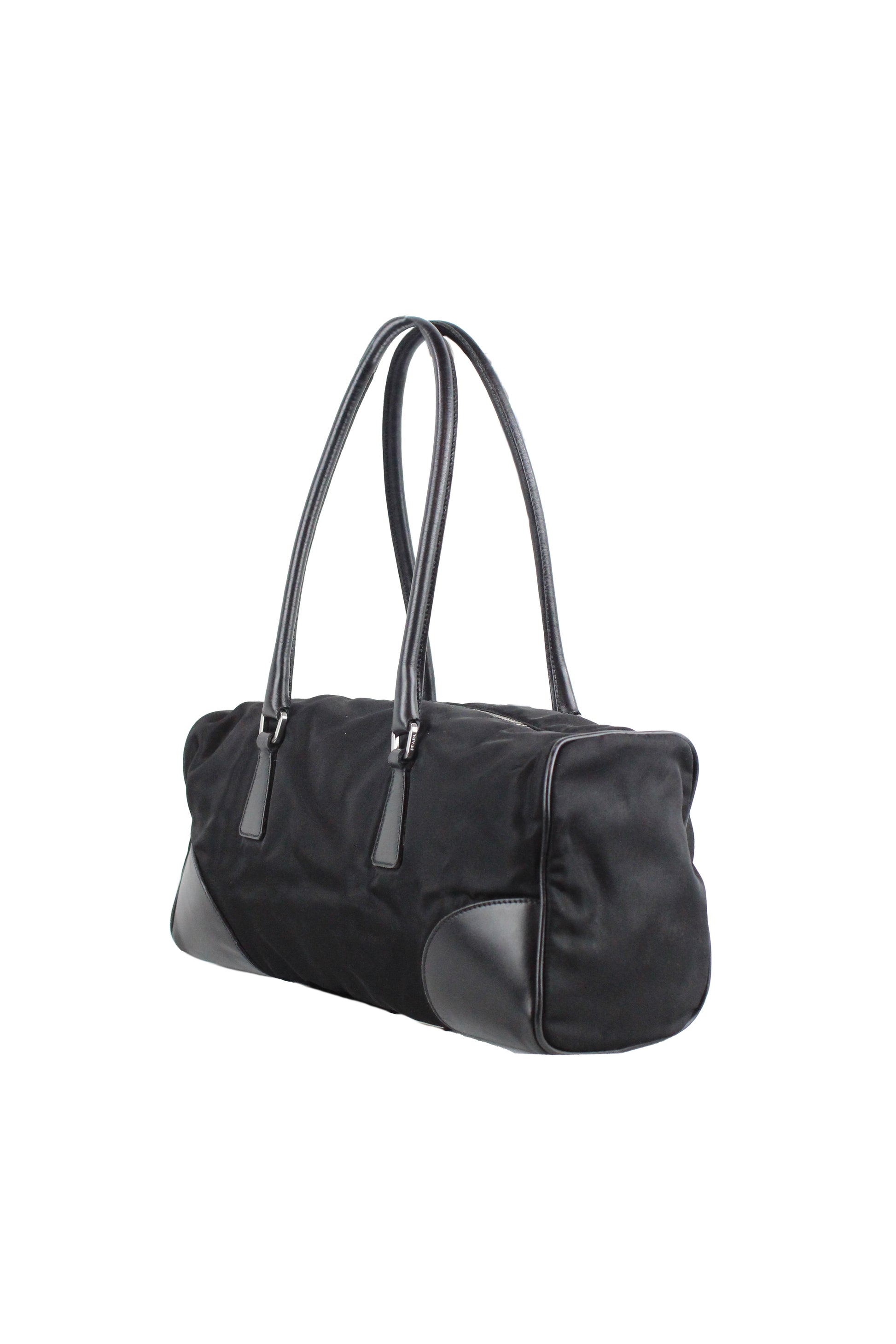 Vintage nylon bowler bag