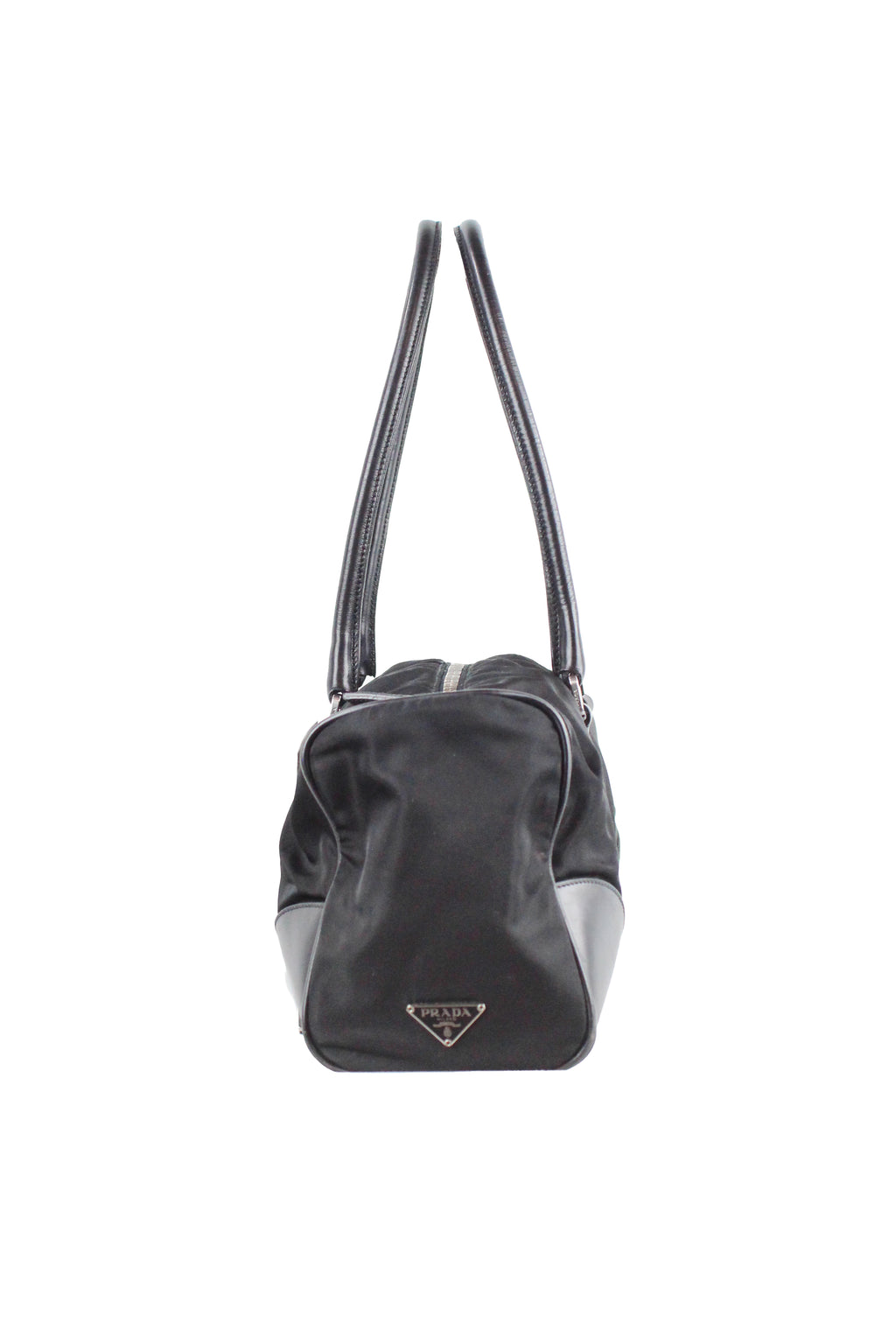 Vintage nylon bowler bag