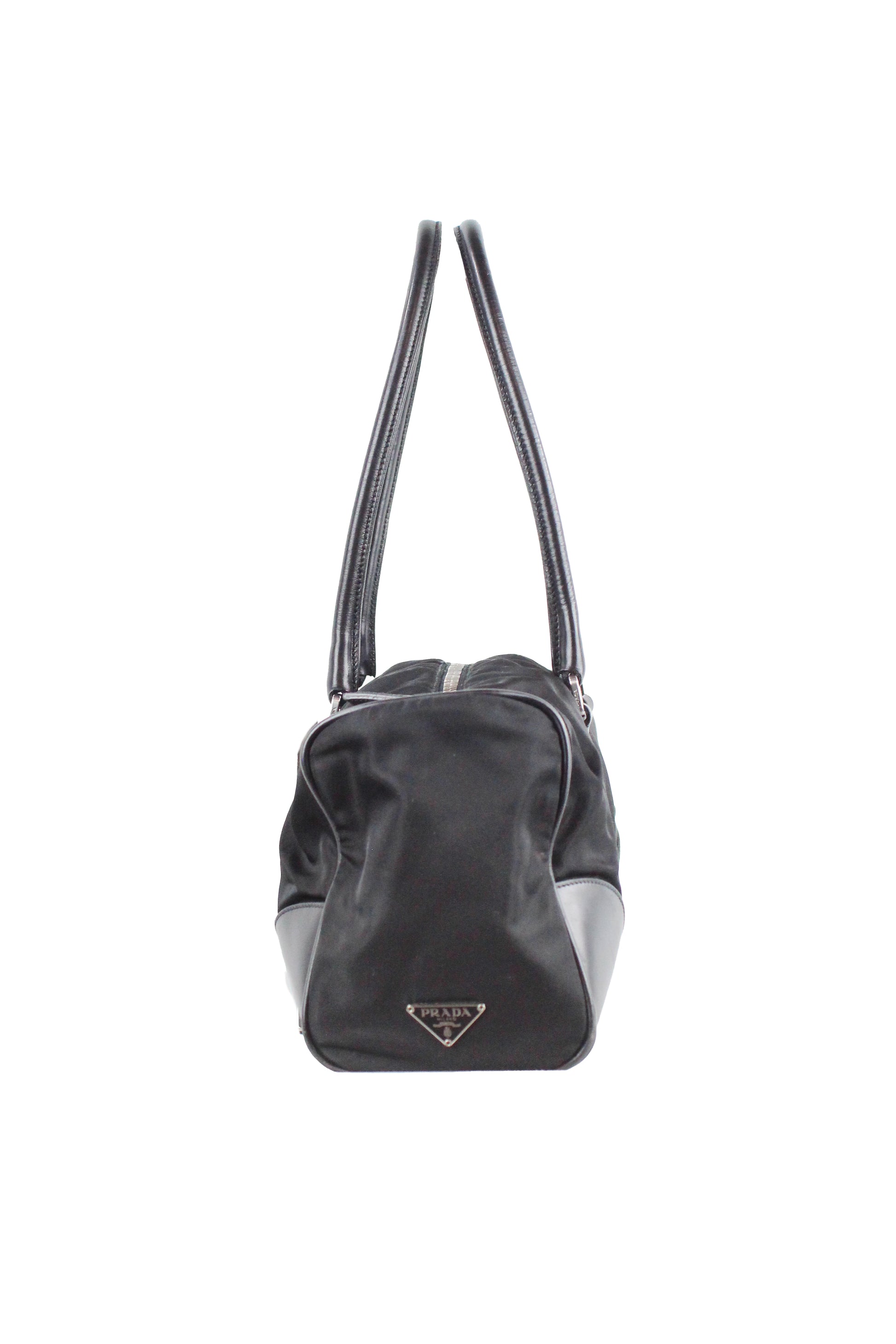 Vintage nylon bowler bag