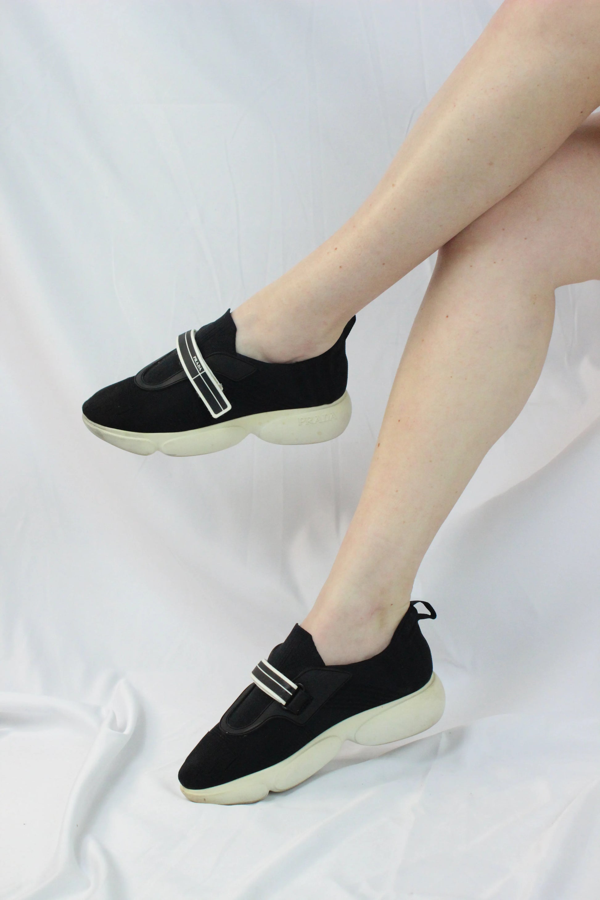 Mesh Sneakers with Velcro Straps Resort 2018