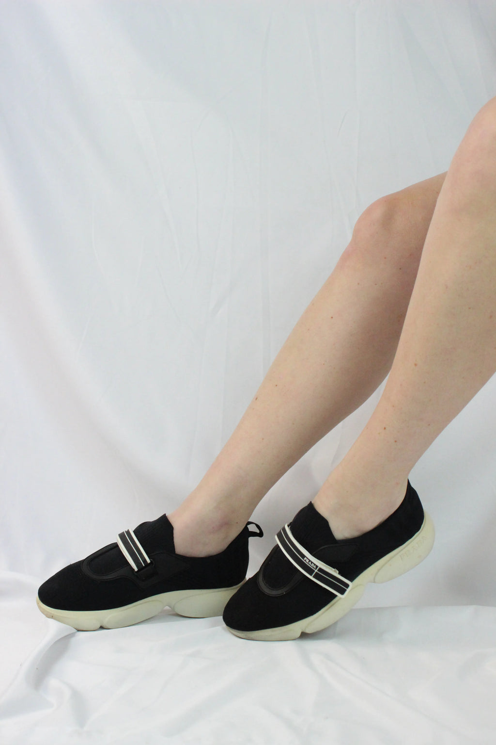 Mesh Sneakers with Velcro Straps Resort 2018