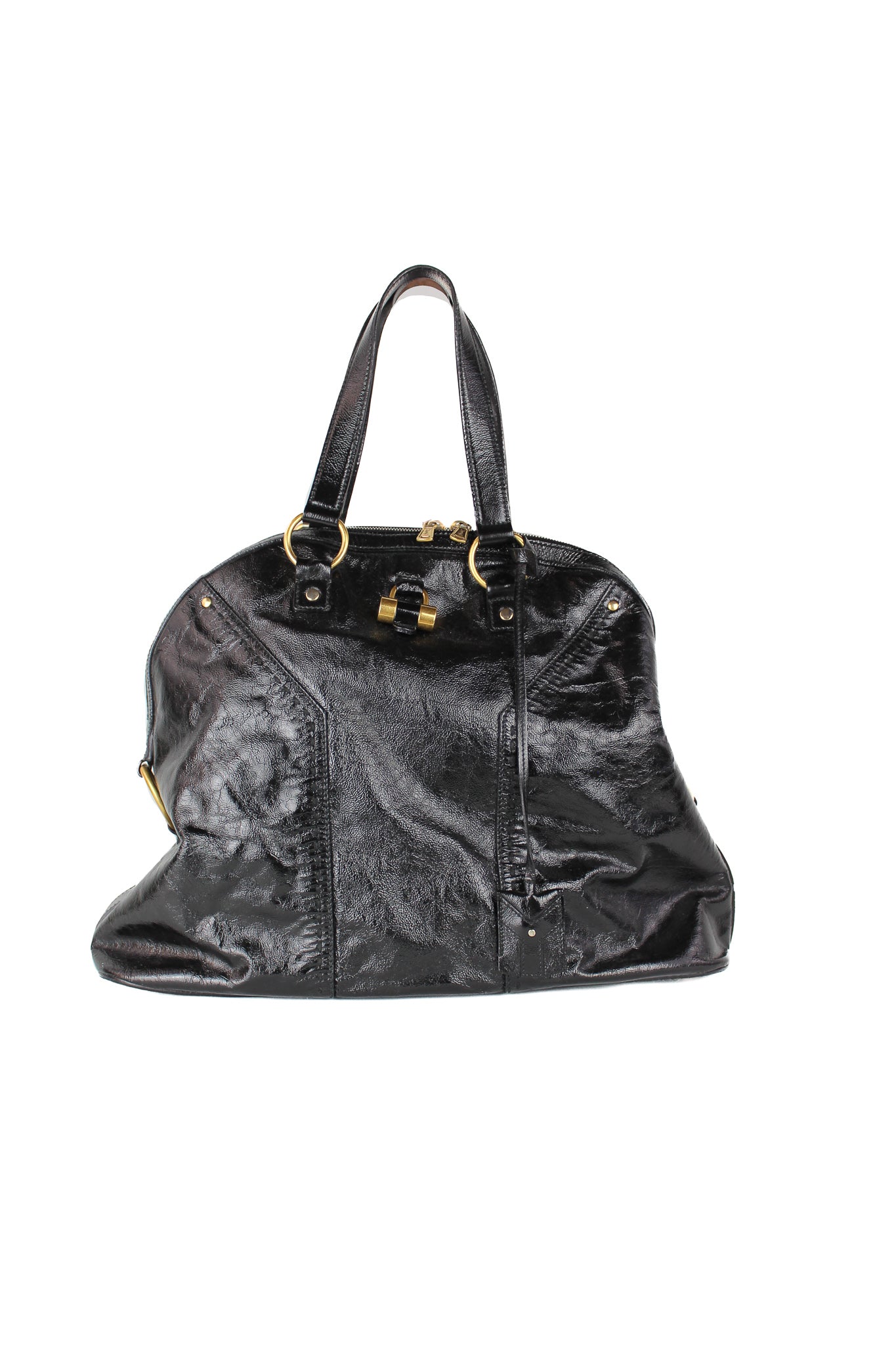 Black Patent Muse maxi