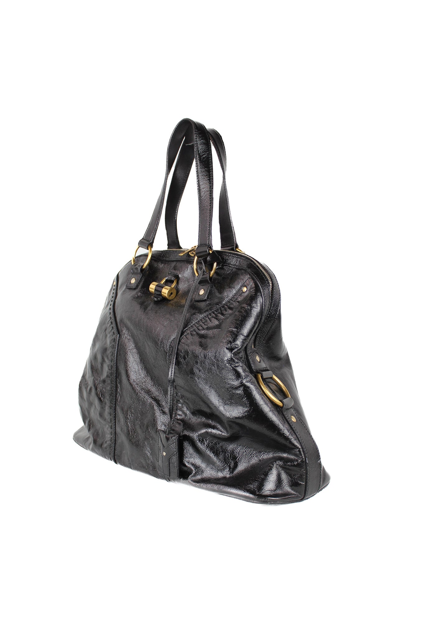 Black Patent Muse maxi