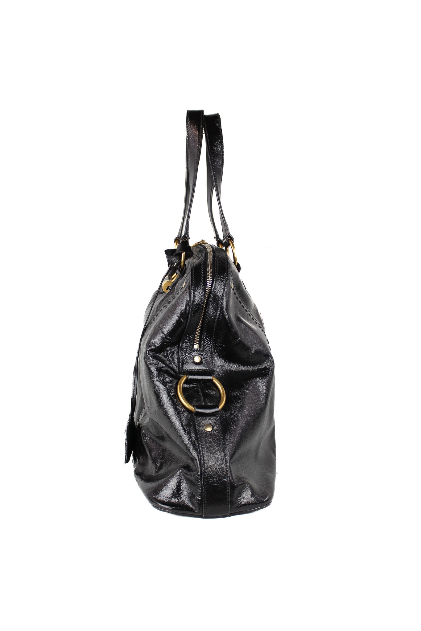 Black Patent Muse maxi