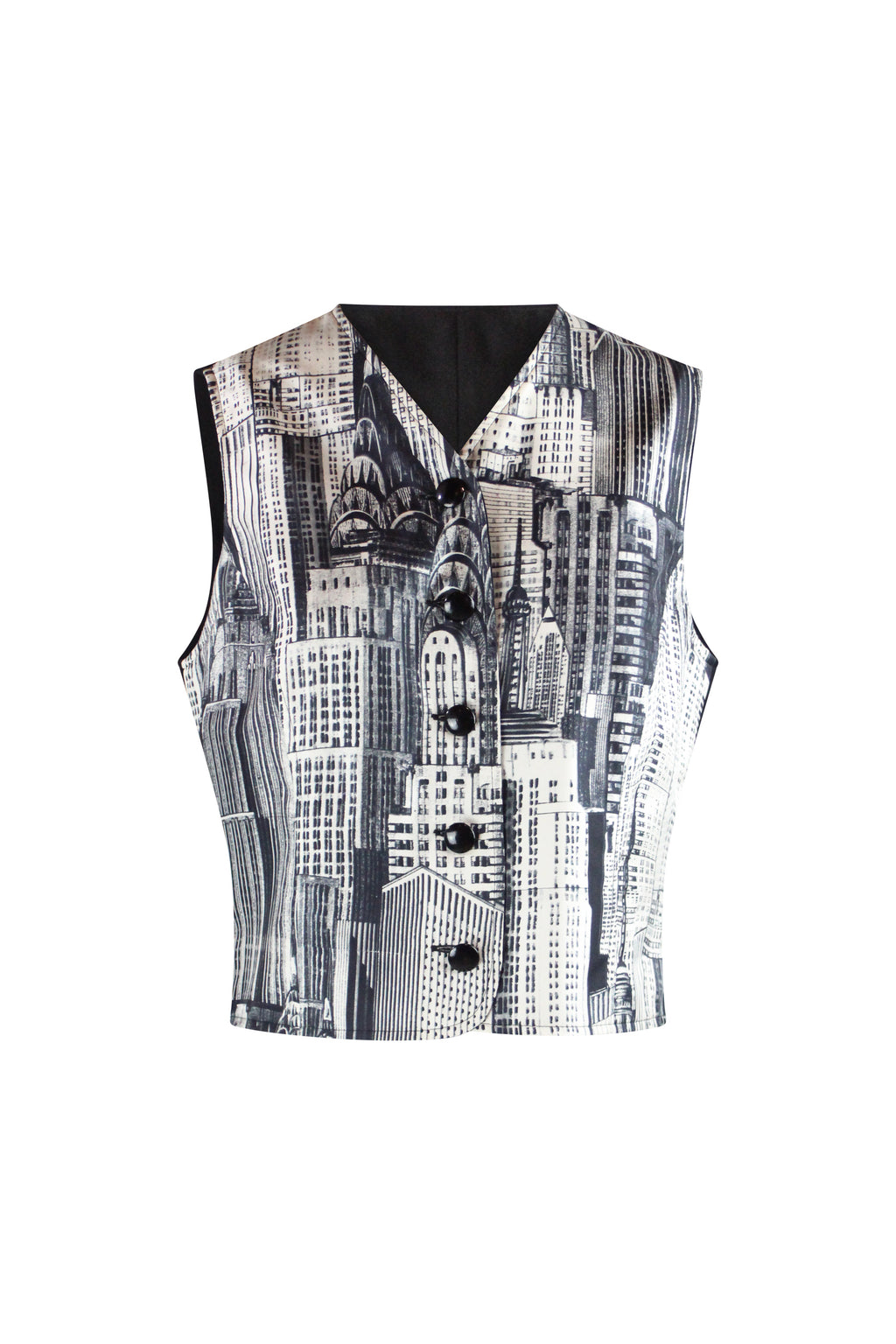 Vintage NYC pattern vest