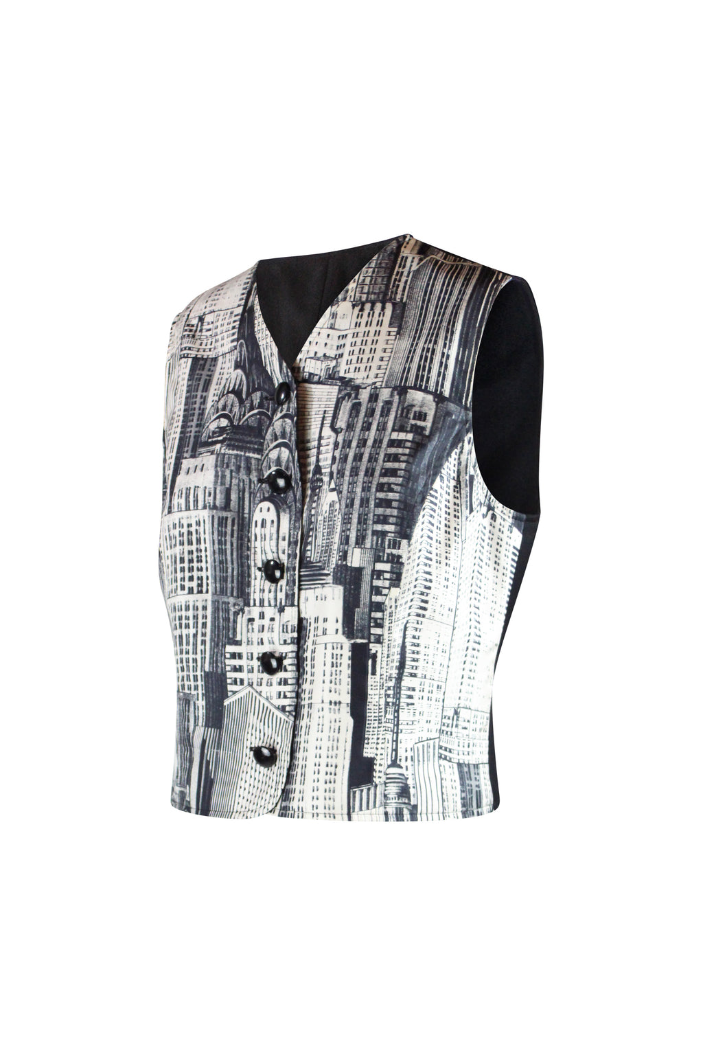 Vintage NYC pattern vest