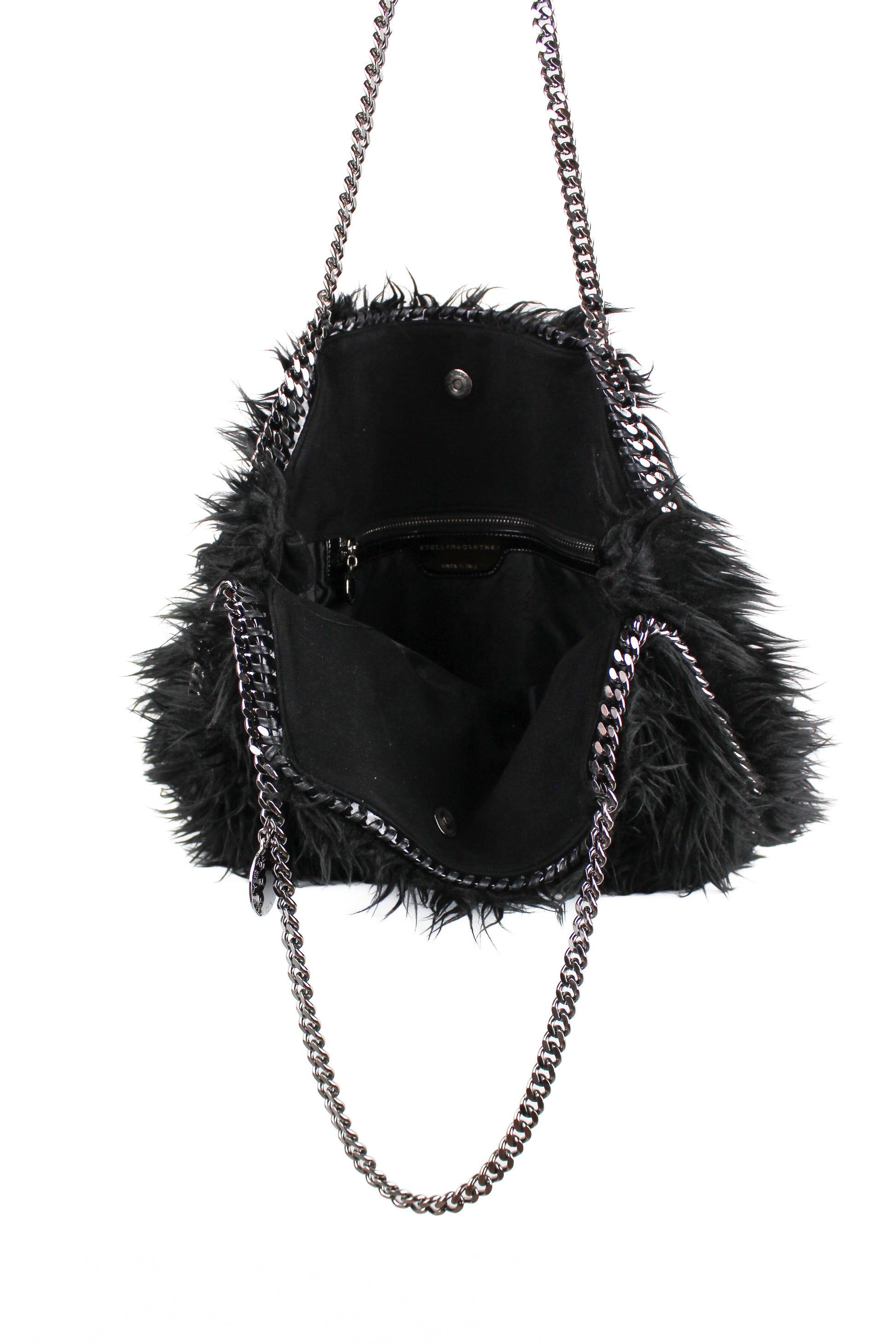 Faux fur Falabella tote