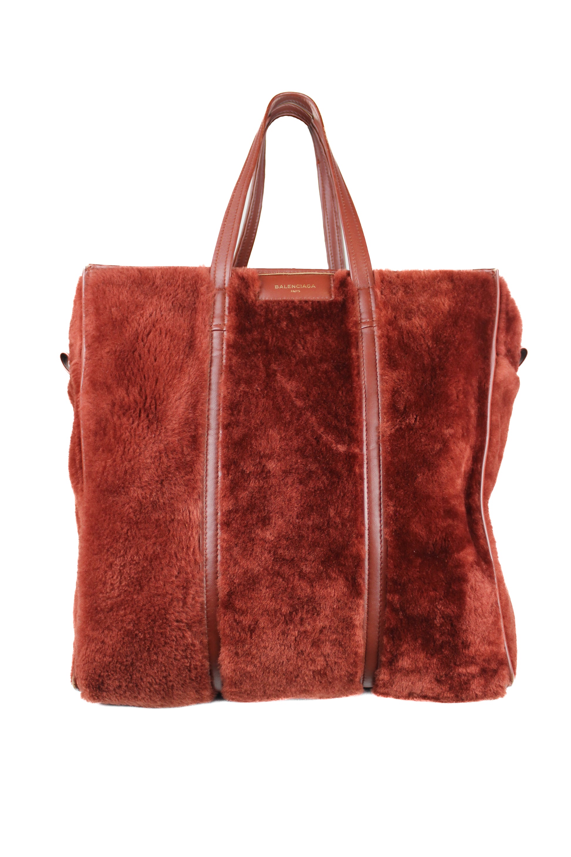 Shearling Bazar tote bag
