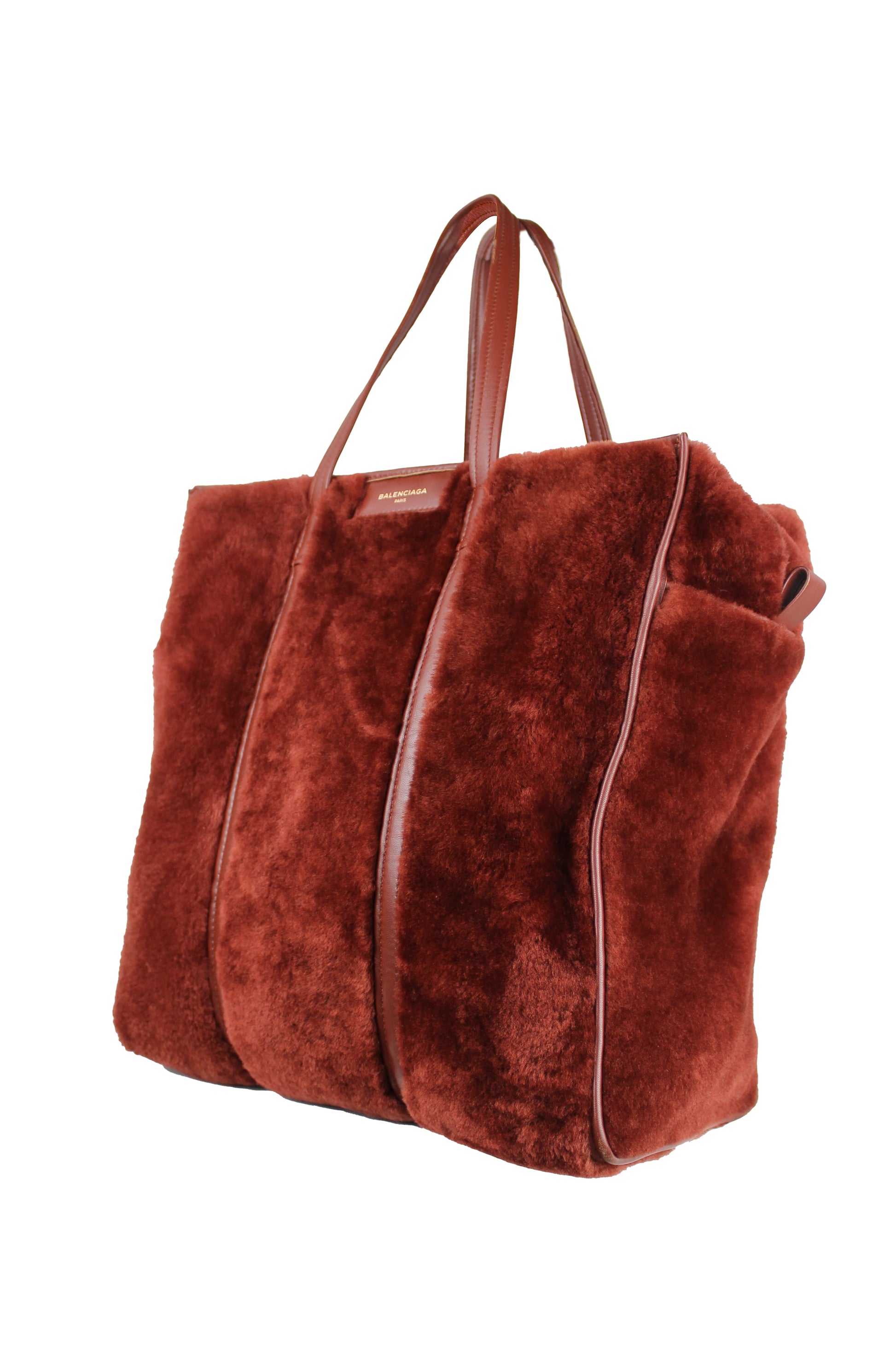 Shearling Bazar tote bag