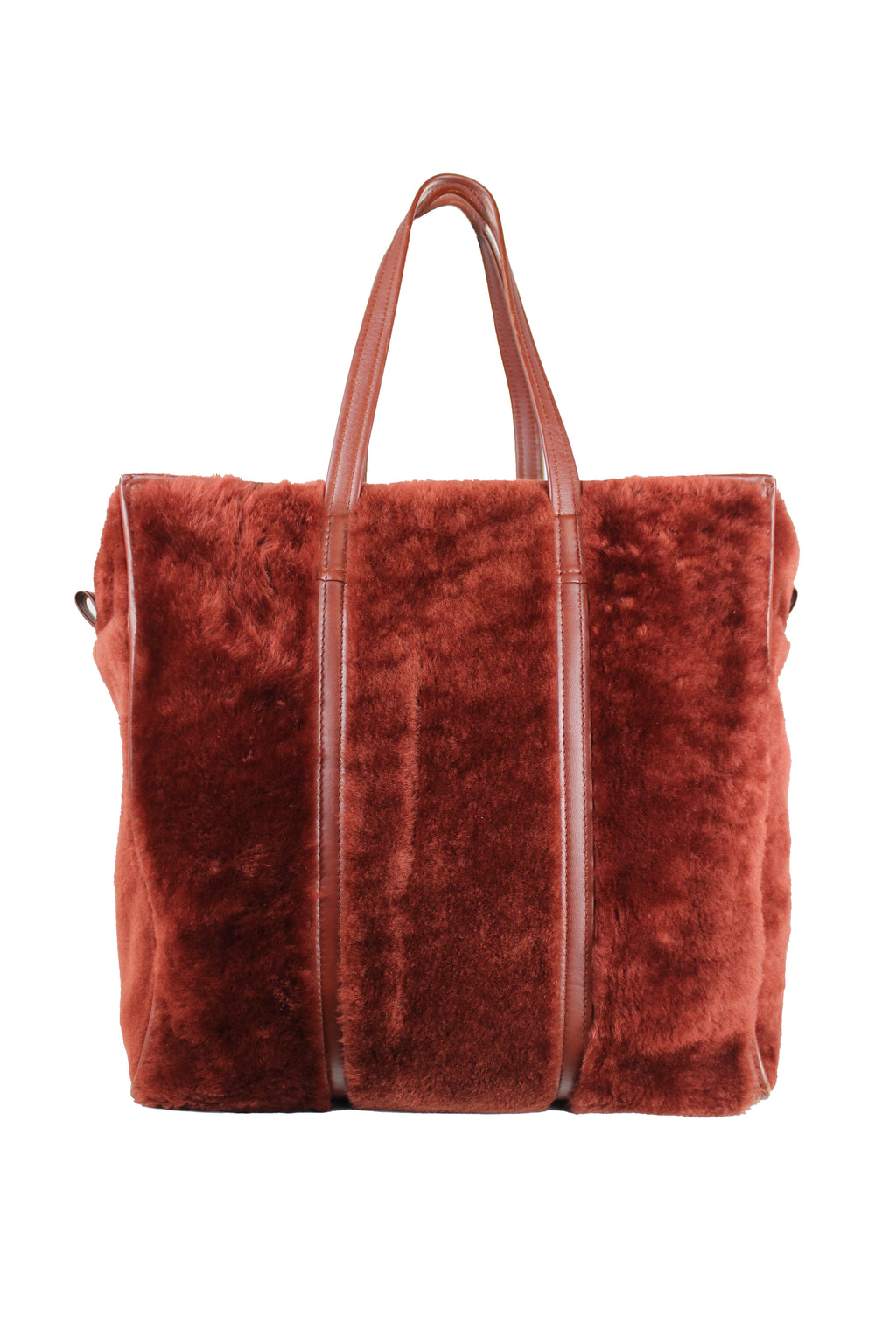 Shearling Bazar tote bag