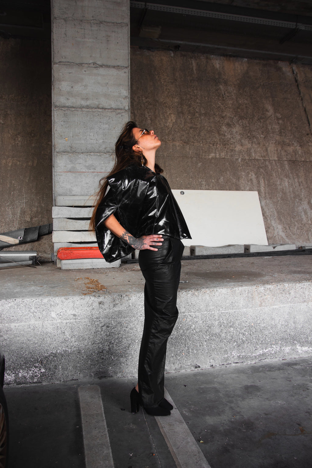 Cropped Asymmetric Jacket FW2017