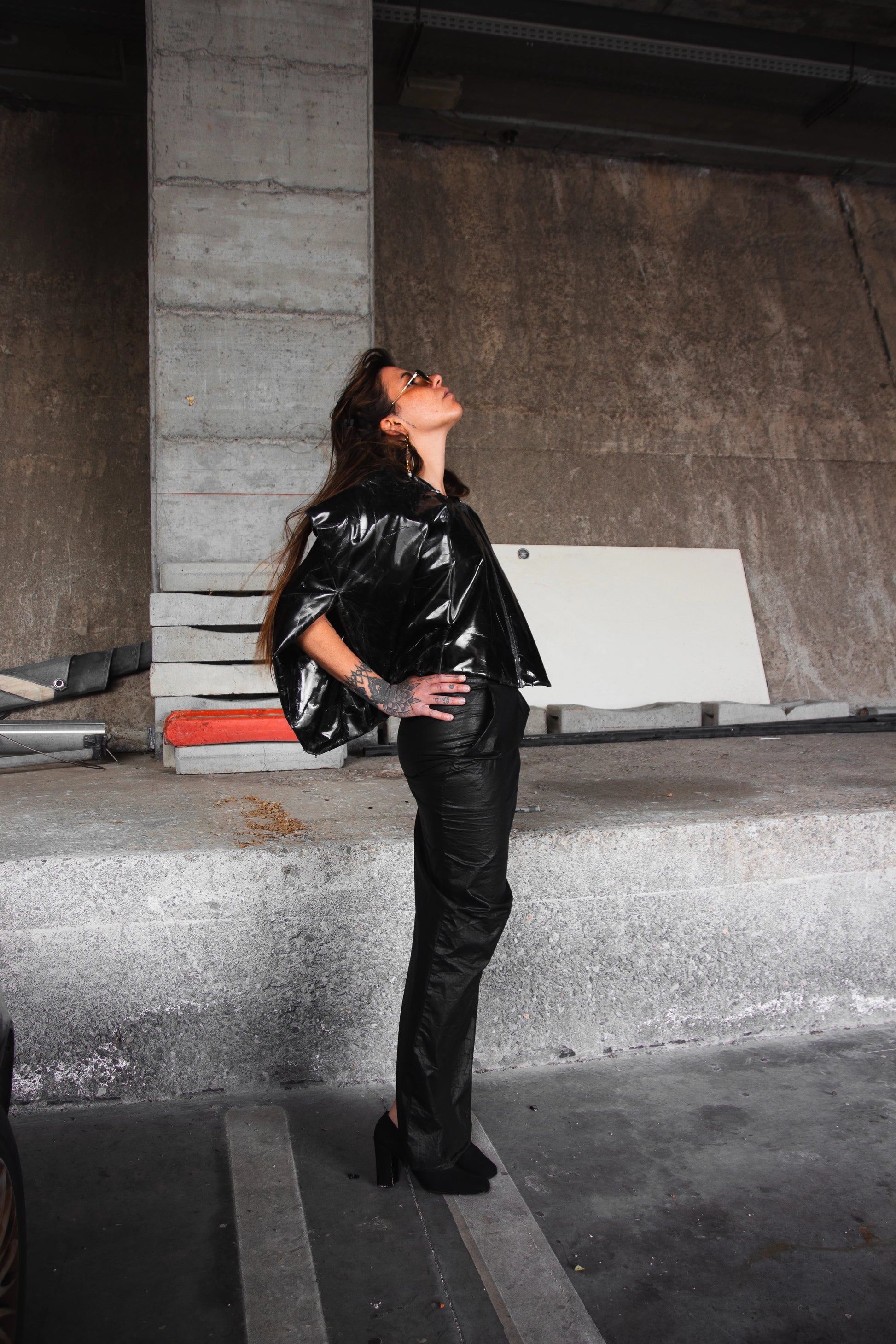 Cropped Asymmetric Jacket FW2017