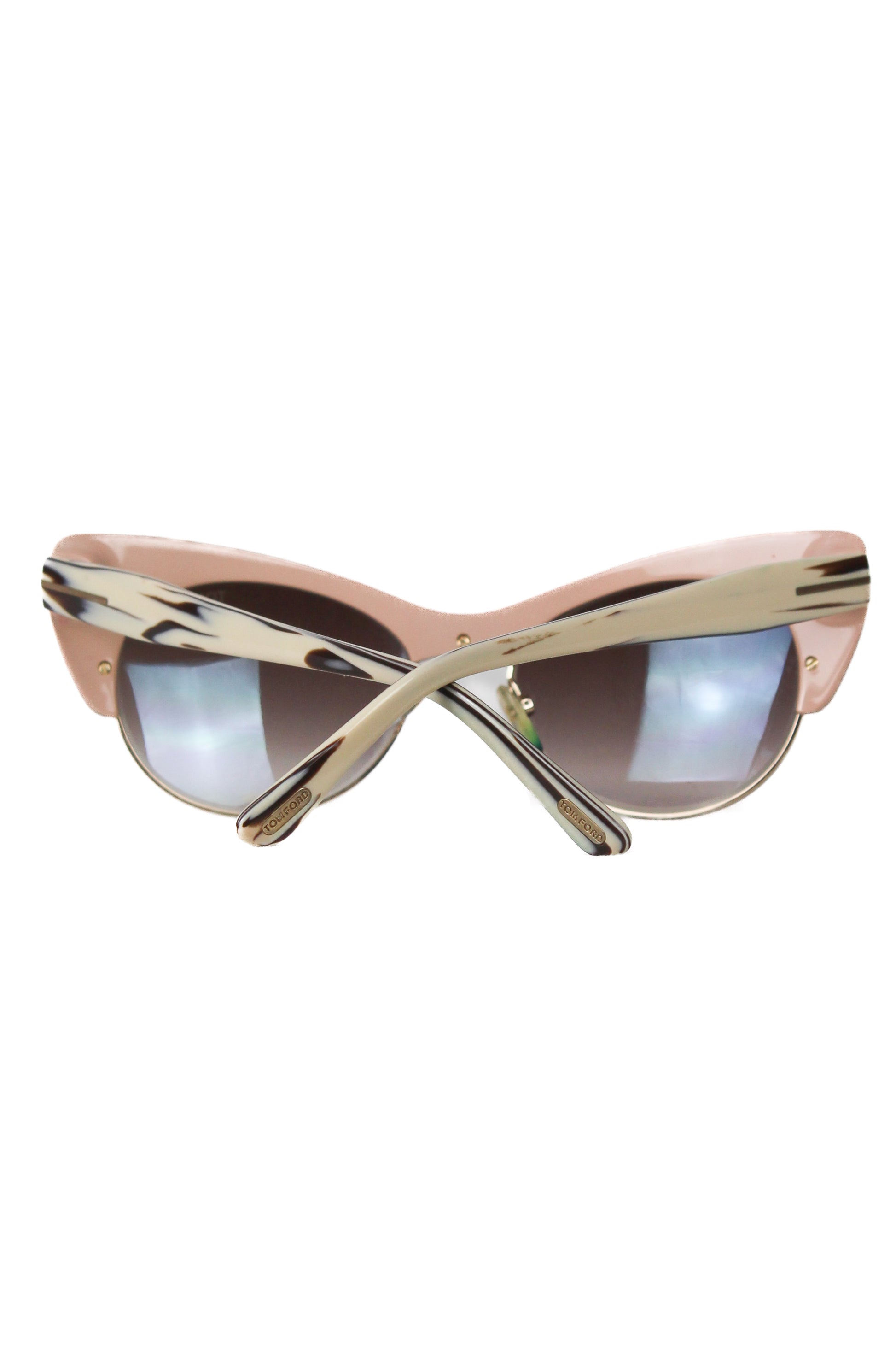 Pink butterfly sunglasses