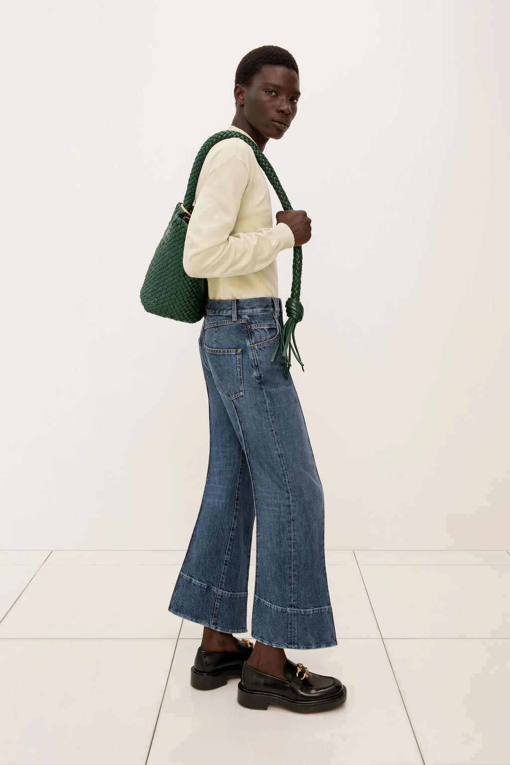 Chain detail loafers Resort2023
