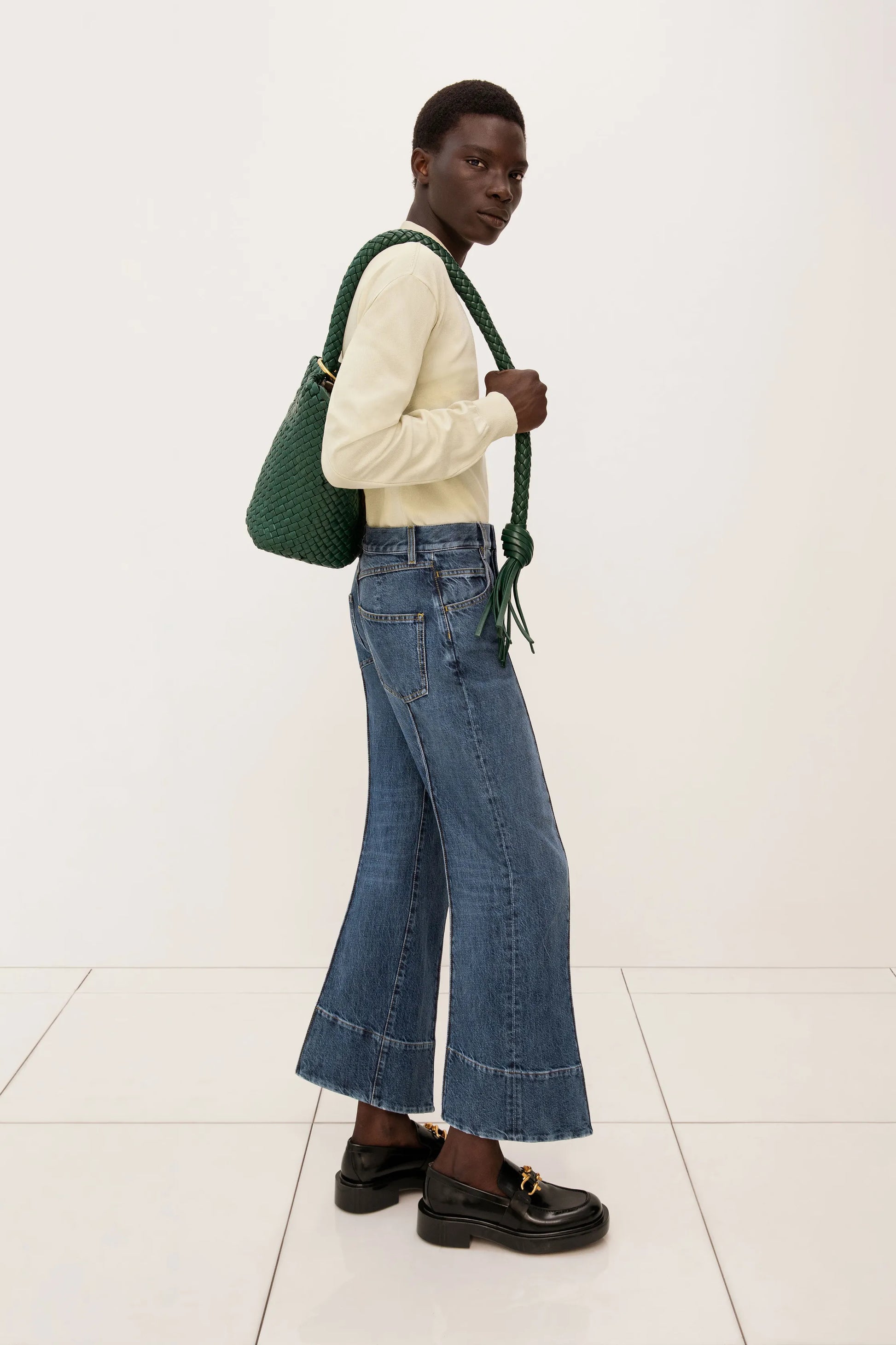 Chain detail loafers Resort2023