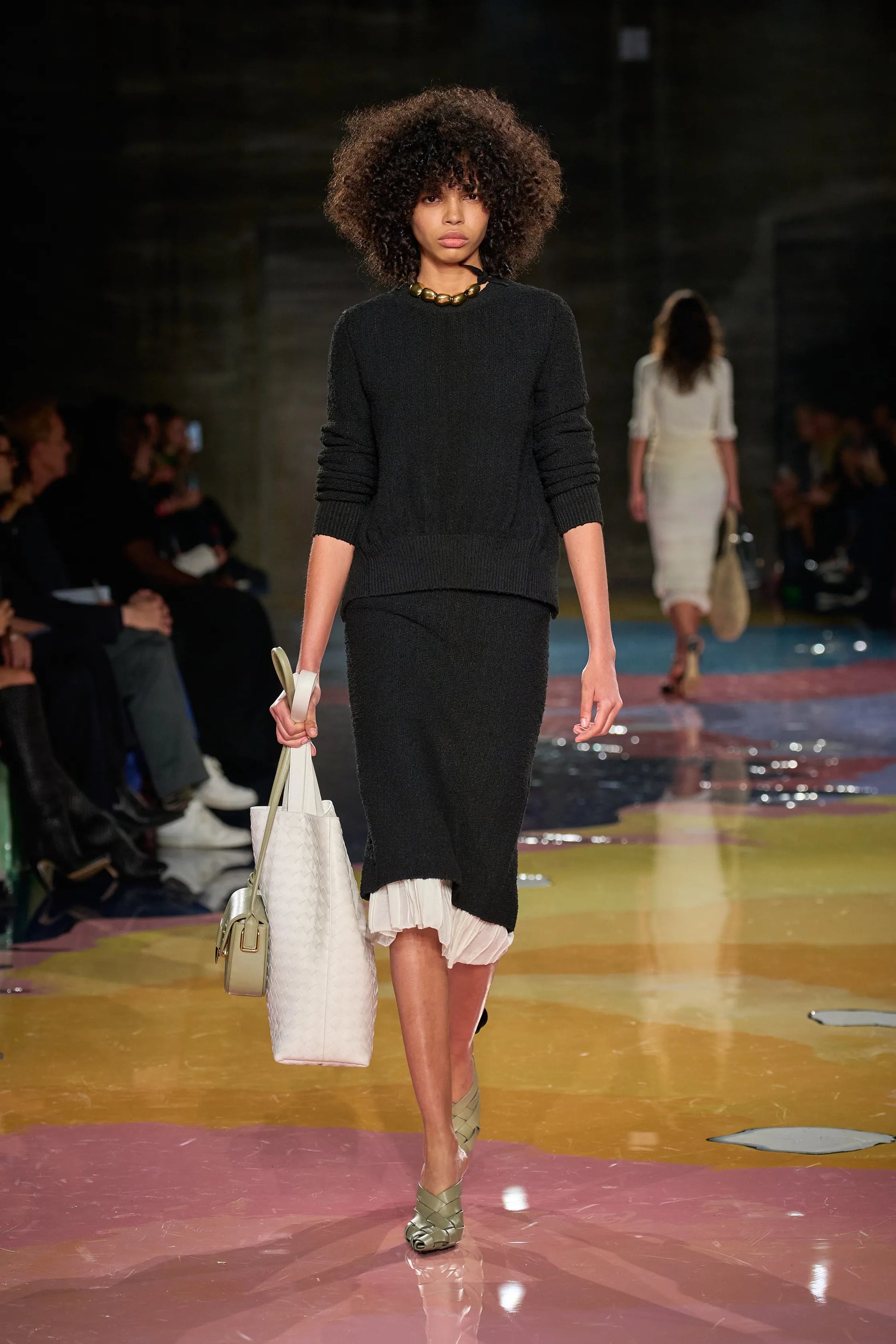 Intrecciato mules SS2023