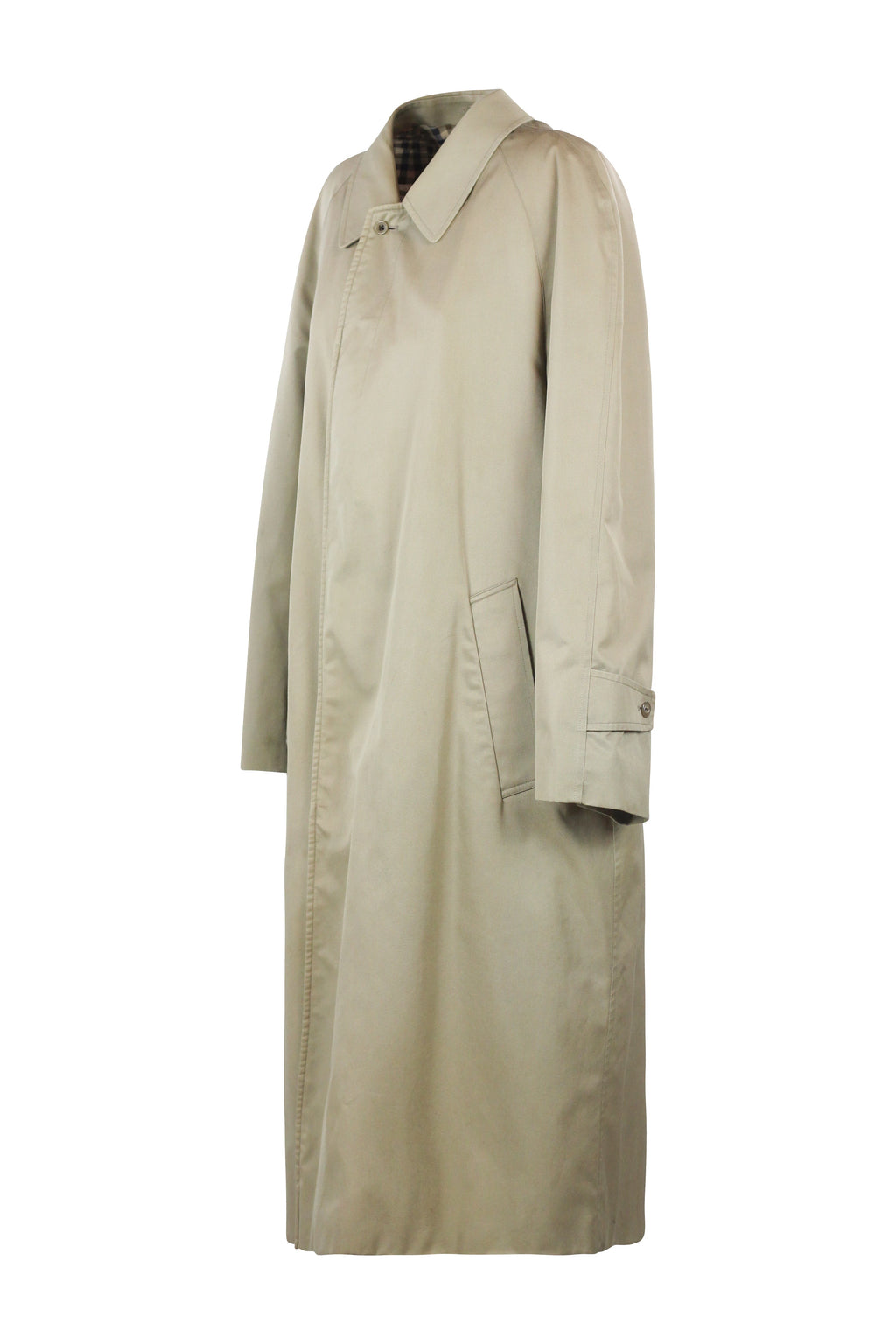 Straight Cut Trench Coat