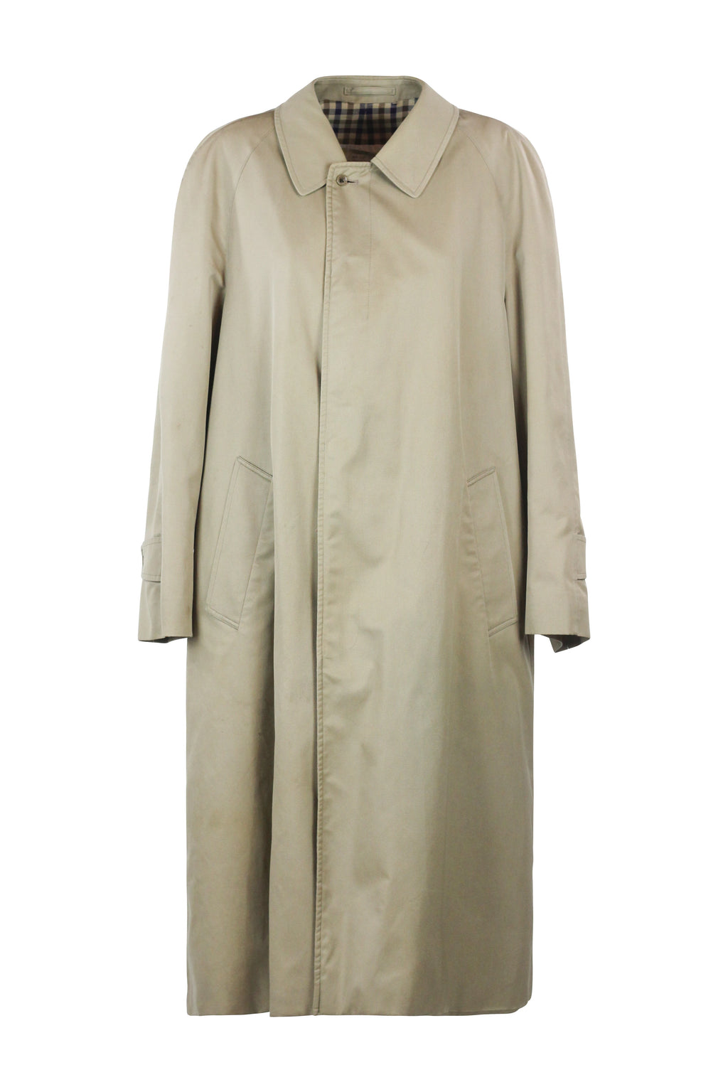 Straight Cut Trench Coat