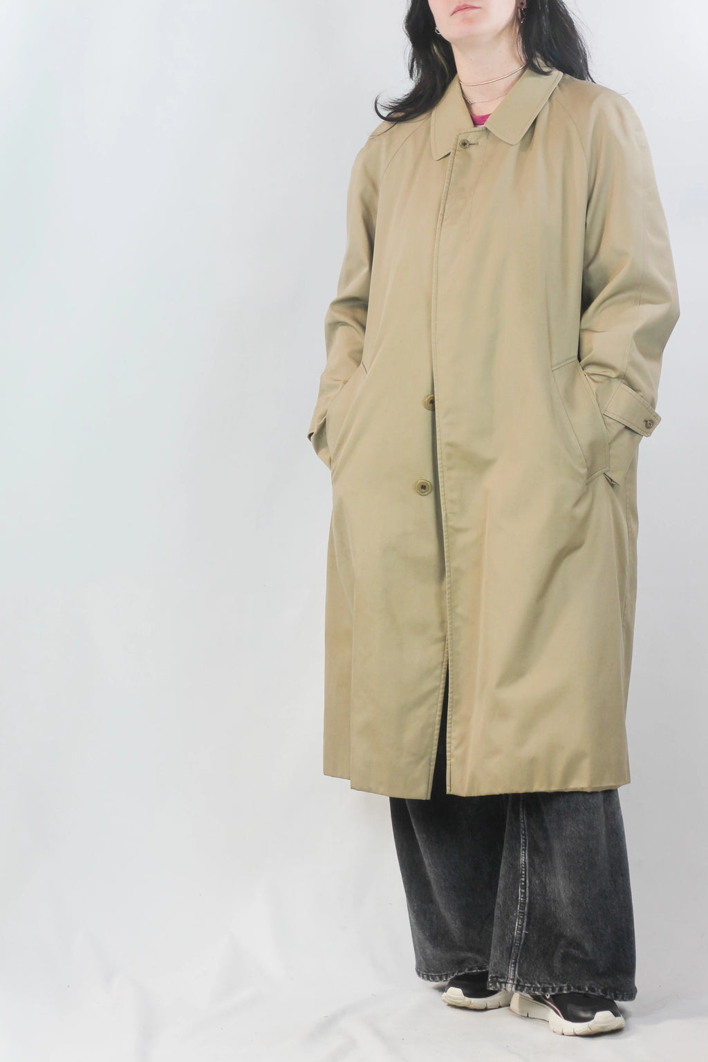 Straight Cut Trench Coat