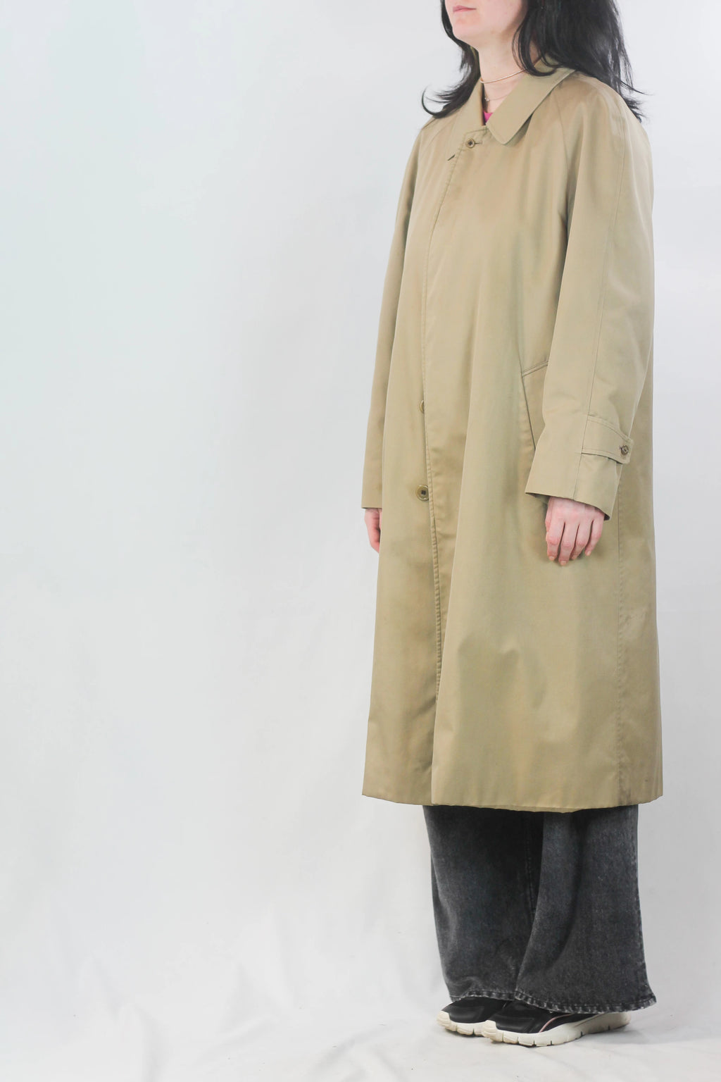 Straight Cut Trench Coat