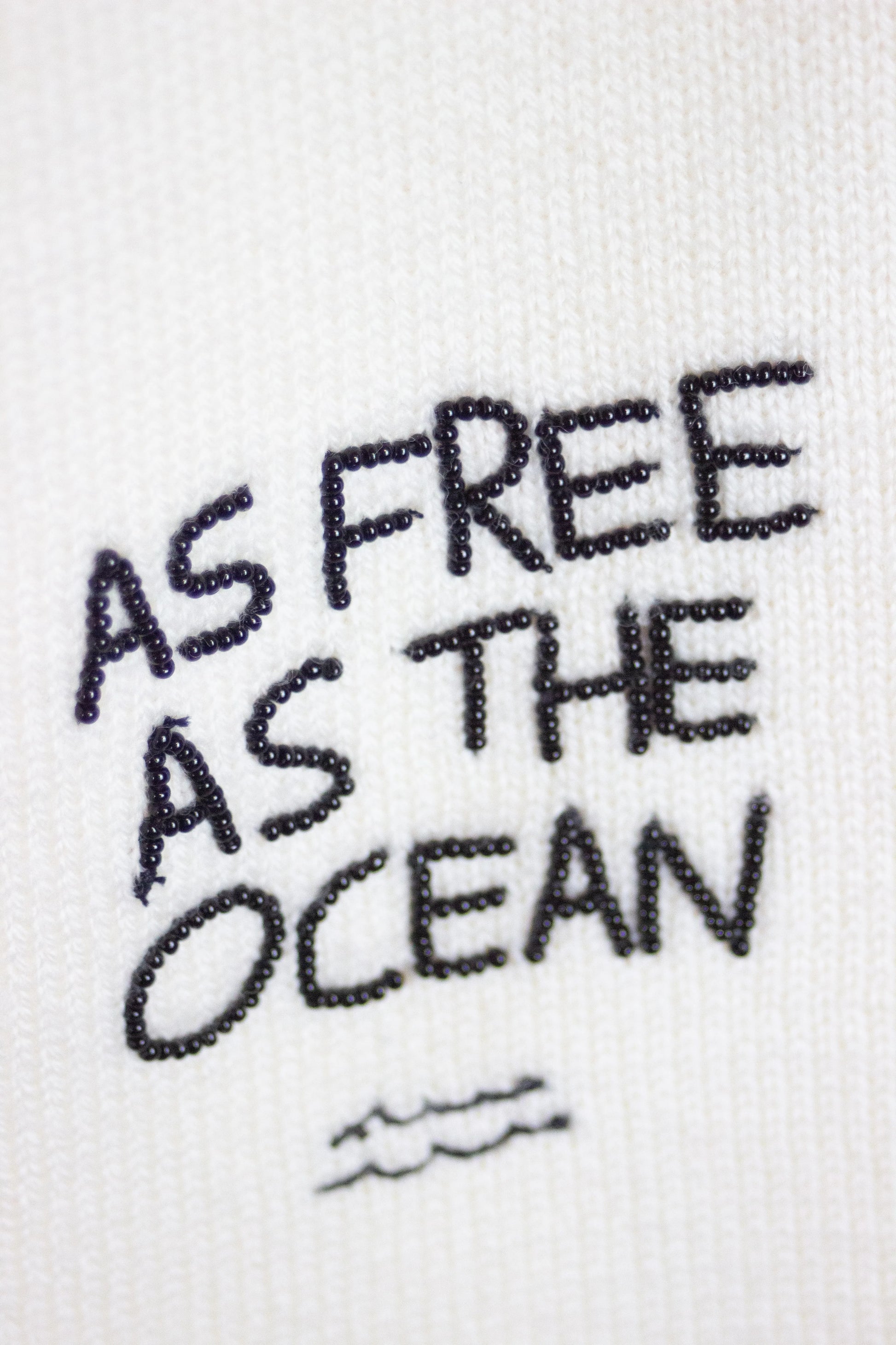 Icon Embroidered Merino Wool Cardigan SS2022