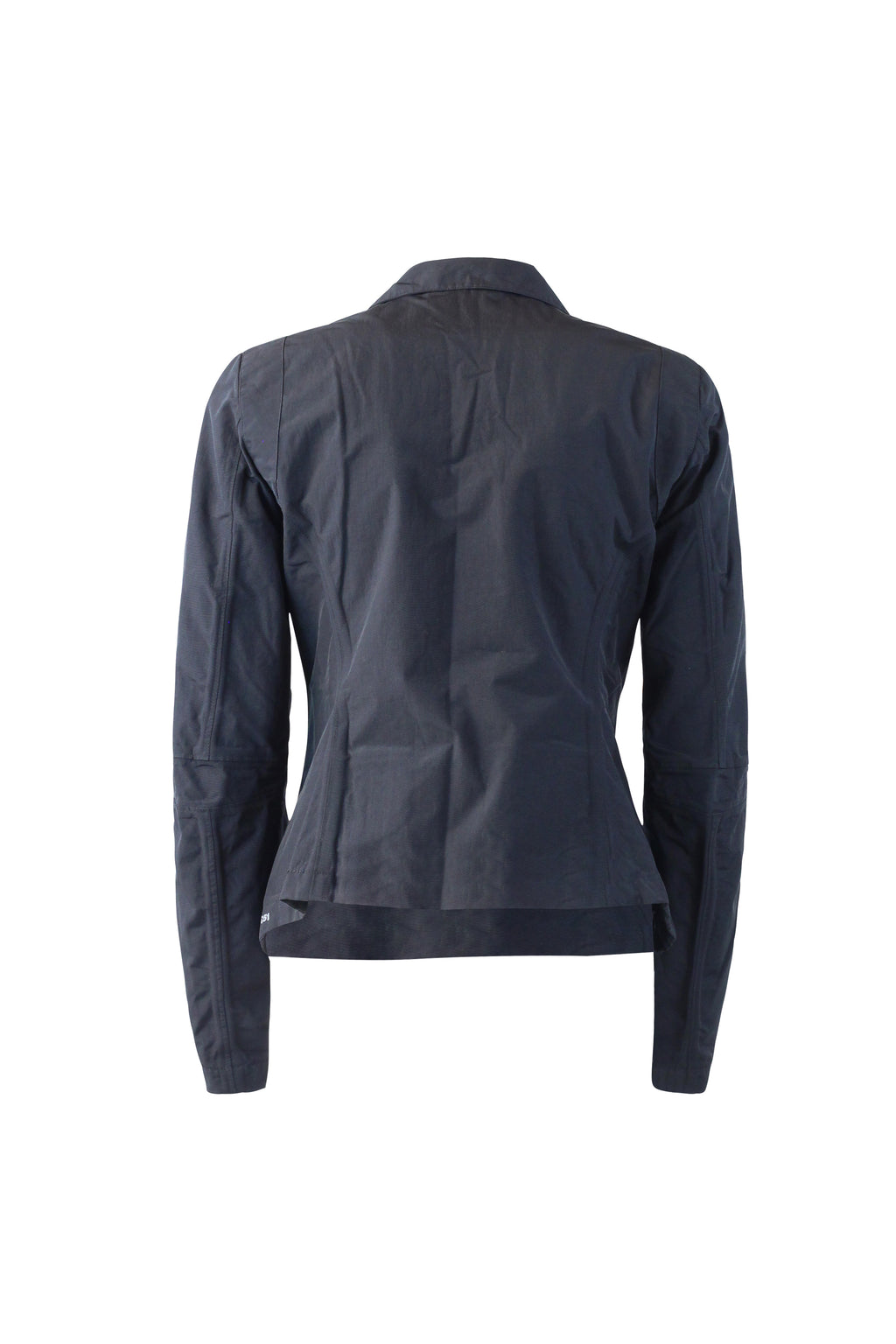 Navy Waterproof Fitted Blazer