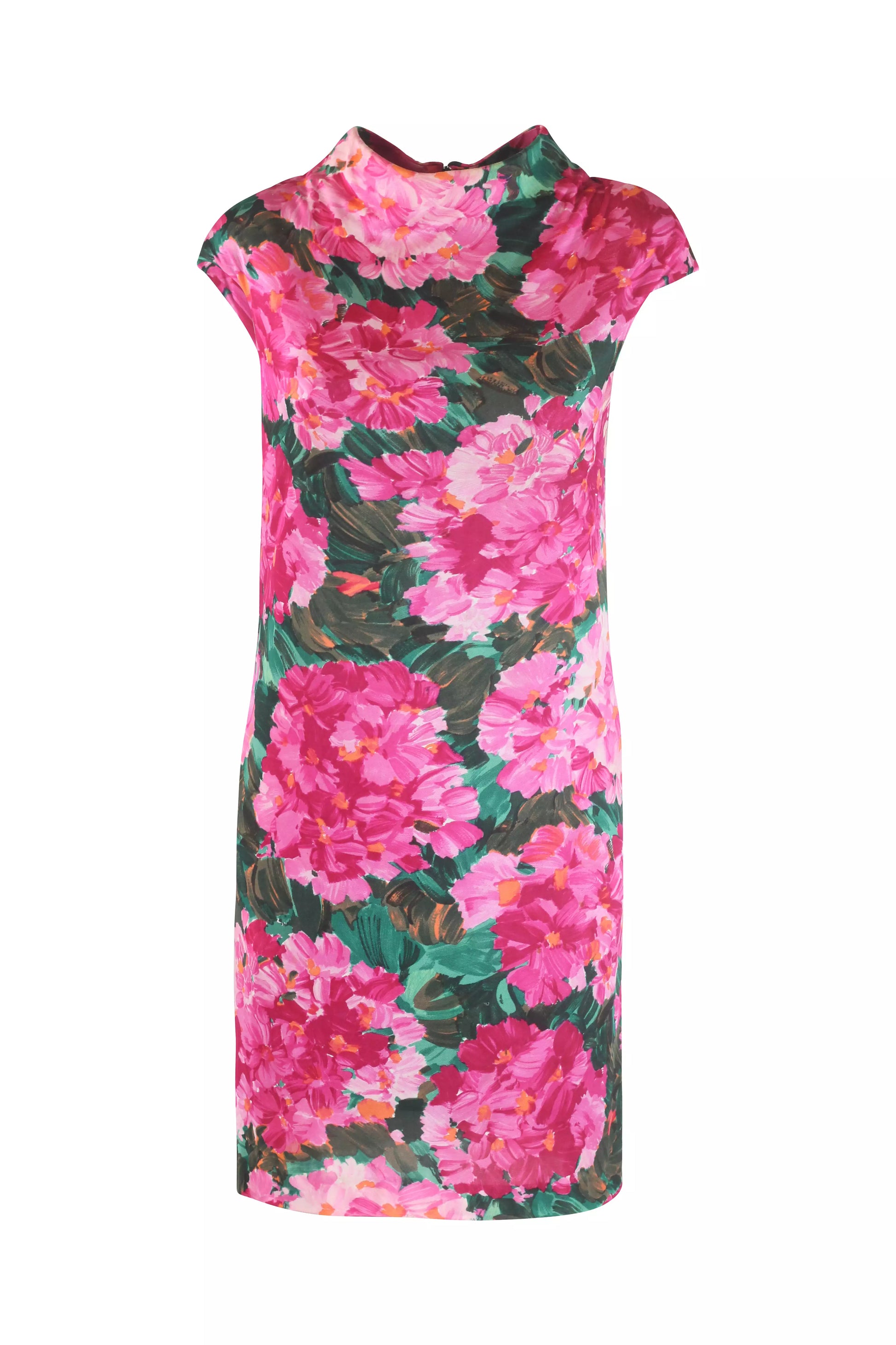 Sagomated Floral Shift Dress SS2008