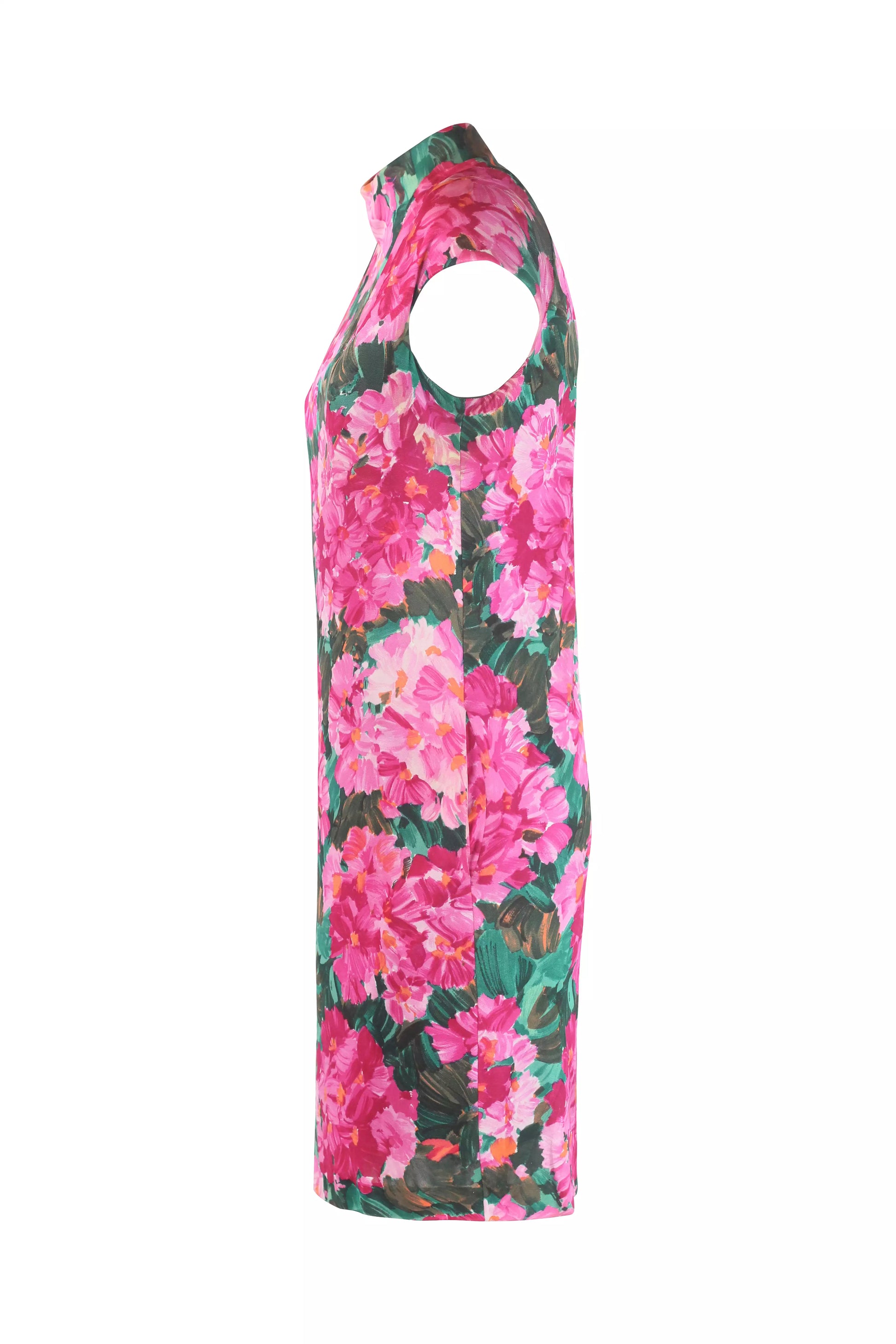 Sagomated Floral Shift Dress SS2008