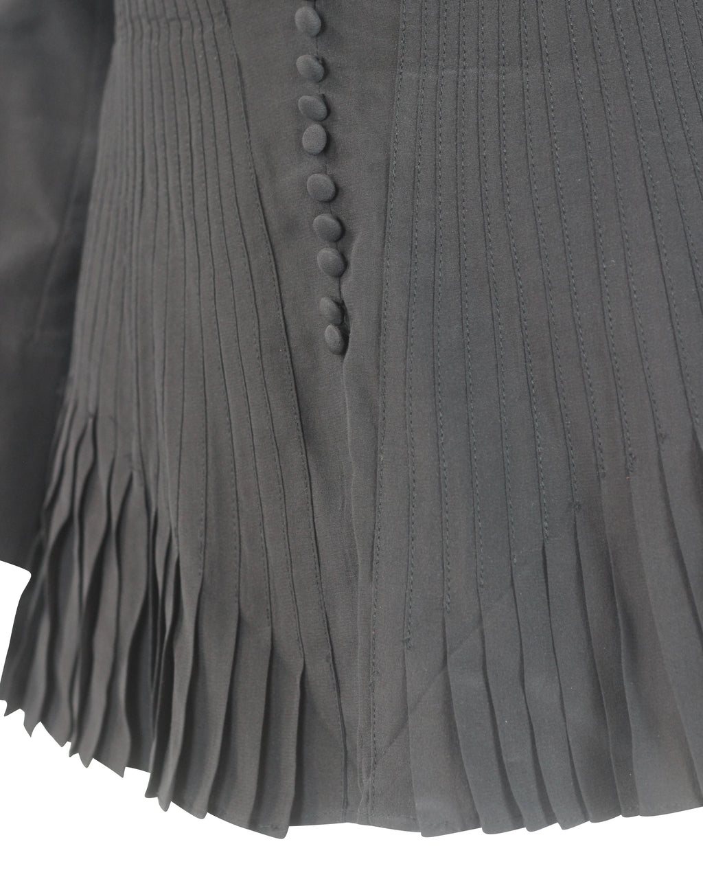 Black Silk Blouse