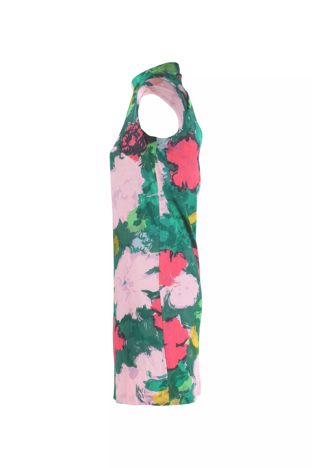 Abstract Floral Print Mini Dress SS2008