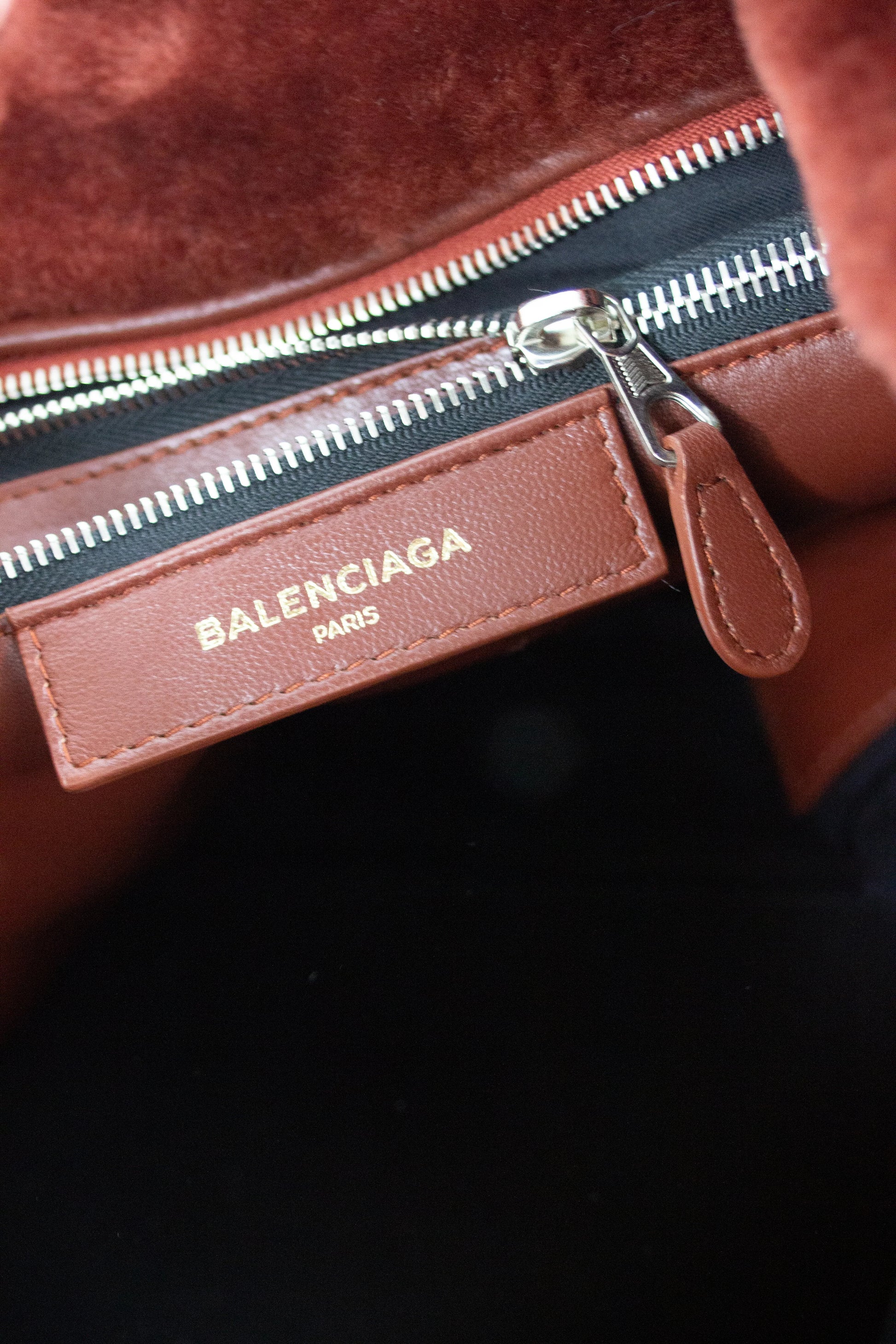 Shearling Bazar tote bag