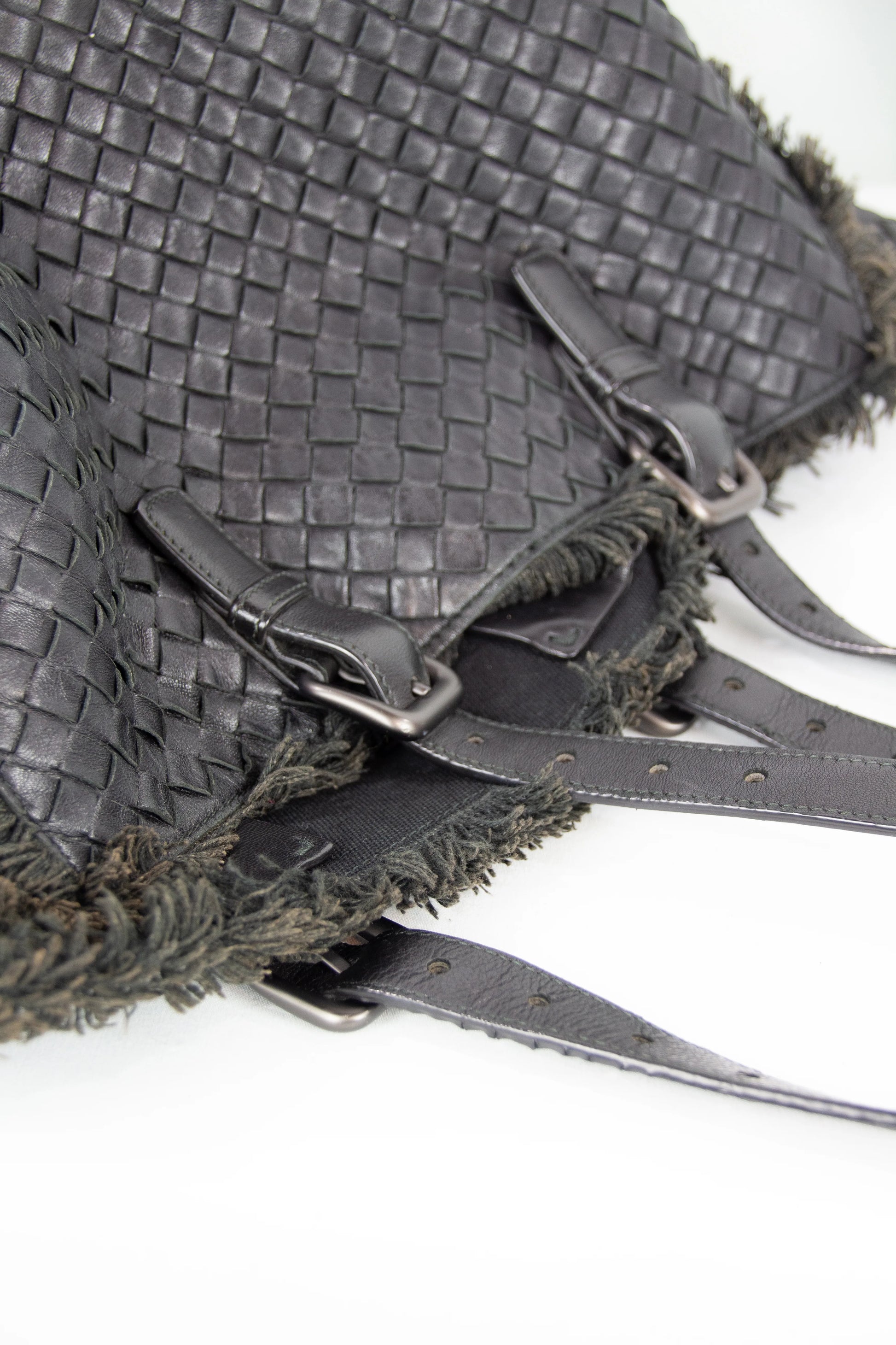 Maxi intrecciato tote