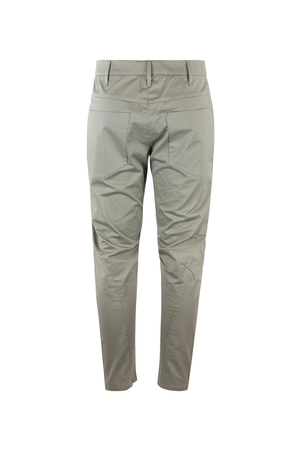 Military Green Cotton Chino Trousers