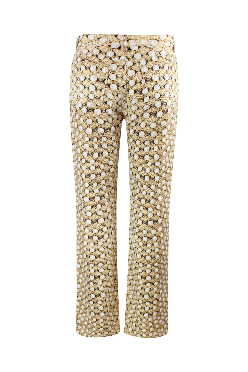 Y2K Printed Denim Jeans