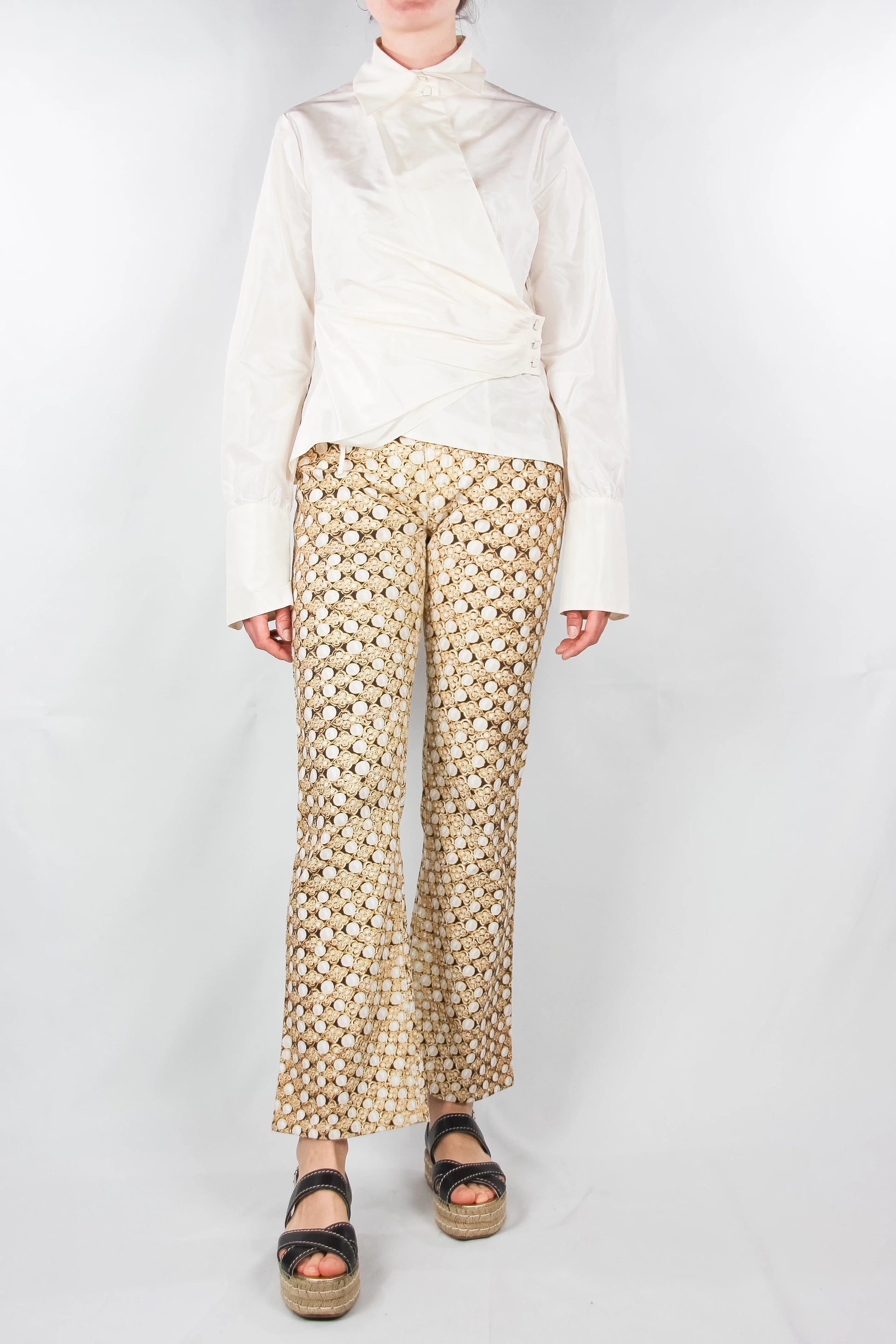 Y2K Printed Denim Jeans