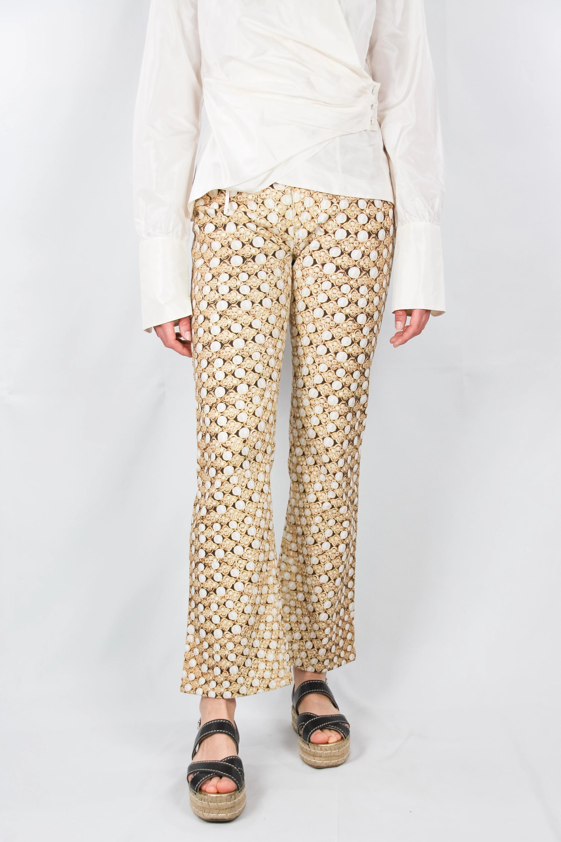 Y2K Printed Denim Jeans