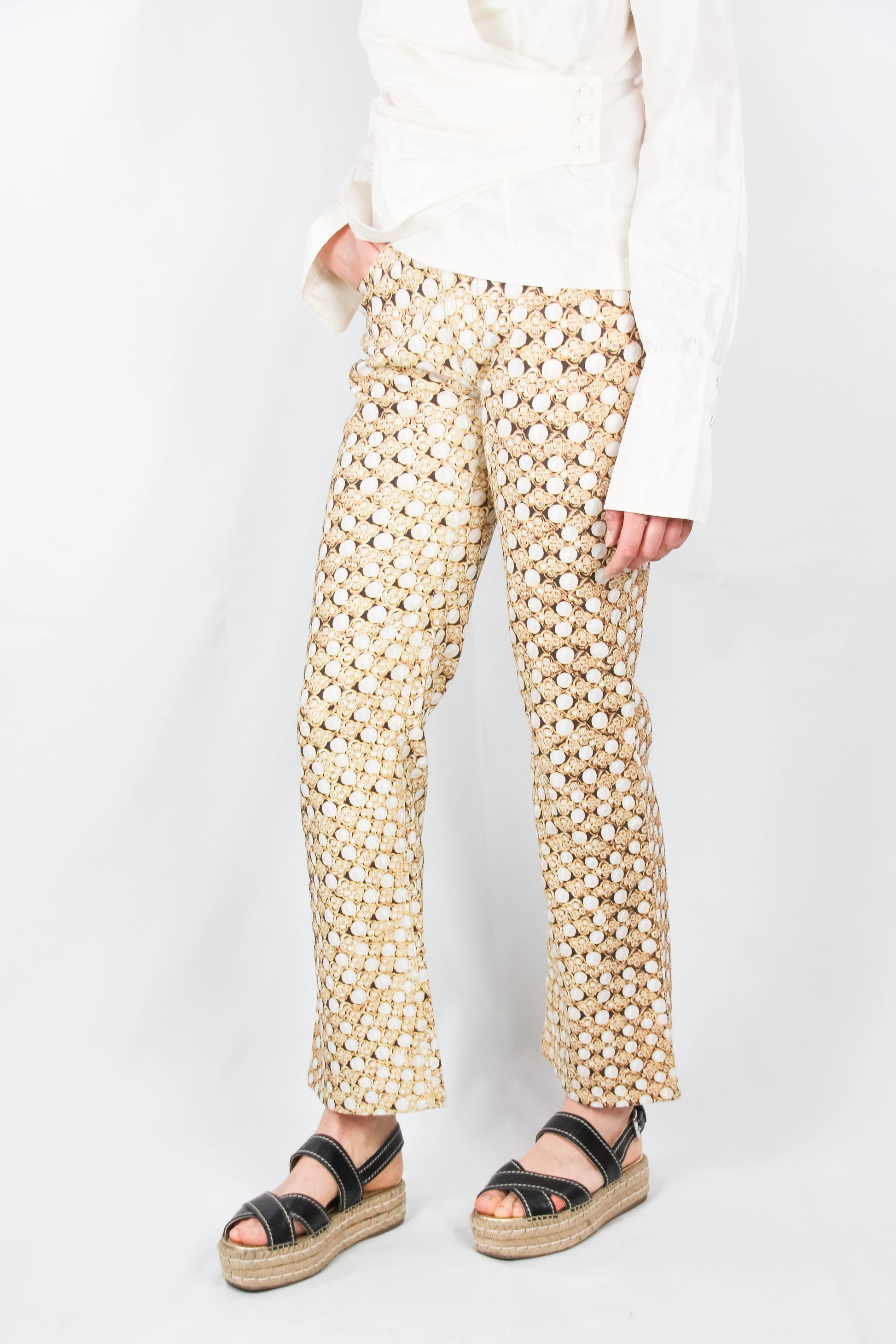 Y2K Printed Denim Jeans